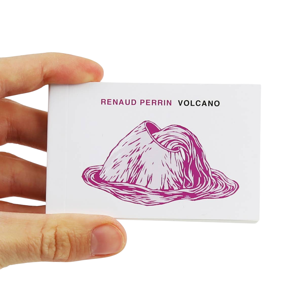 Flipbook folioscope "Volcano
