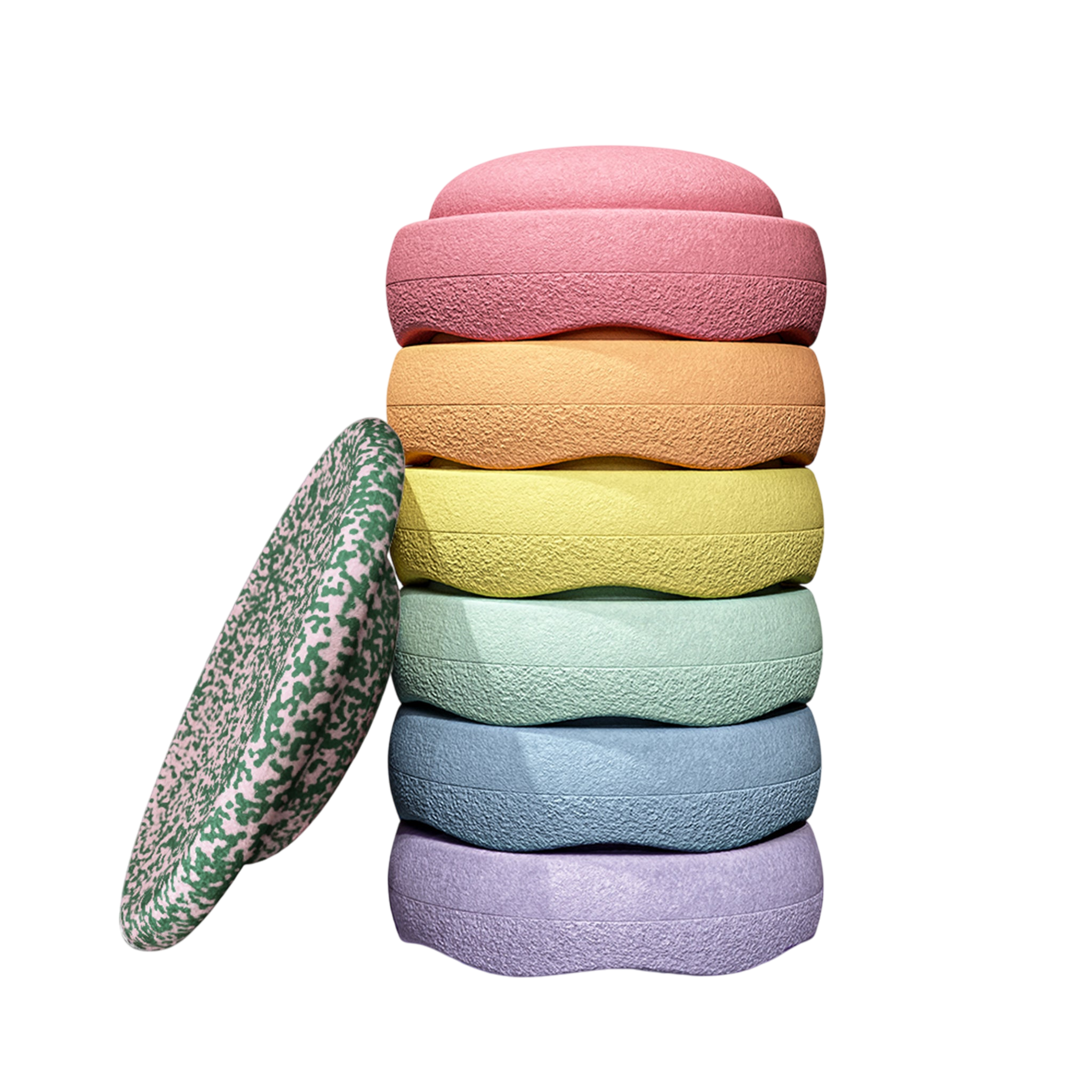 Stapelstein Blush Special Rainbow Set Pastel+gratis Board Christmas Edition