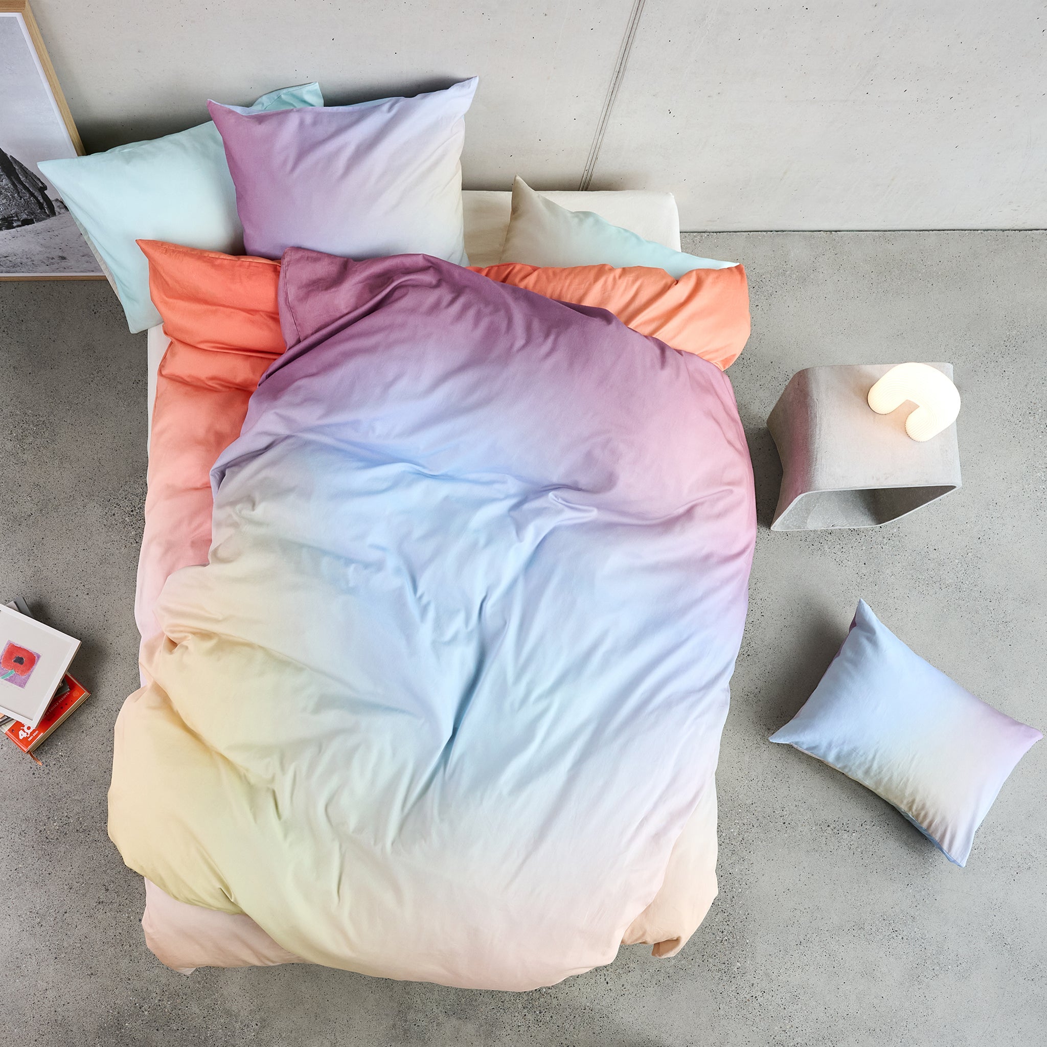 Ida Sky/Plum, Taie d'oreiller 50x70 cm