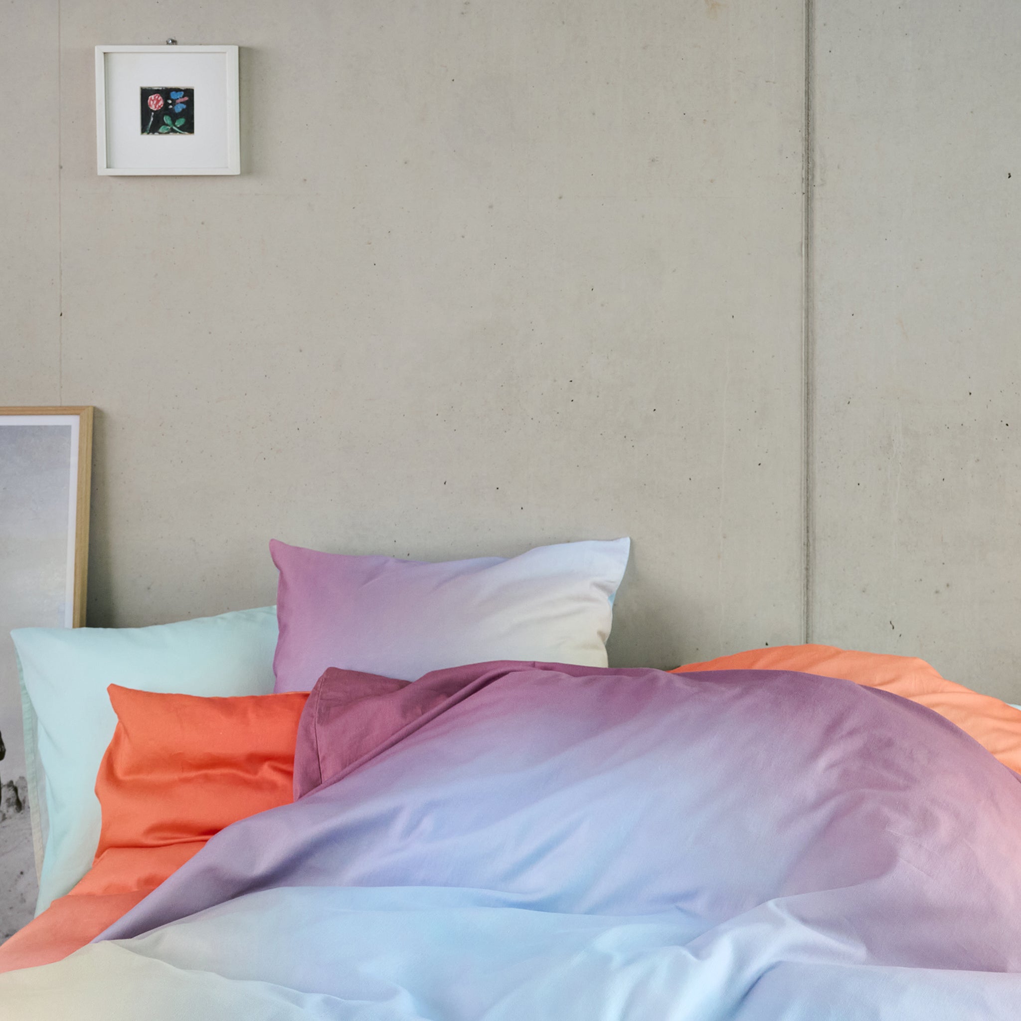 Ida Sky/Plum, Taie d'oreiller 50x70 cm