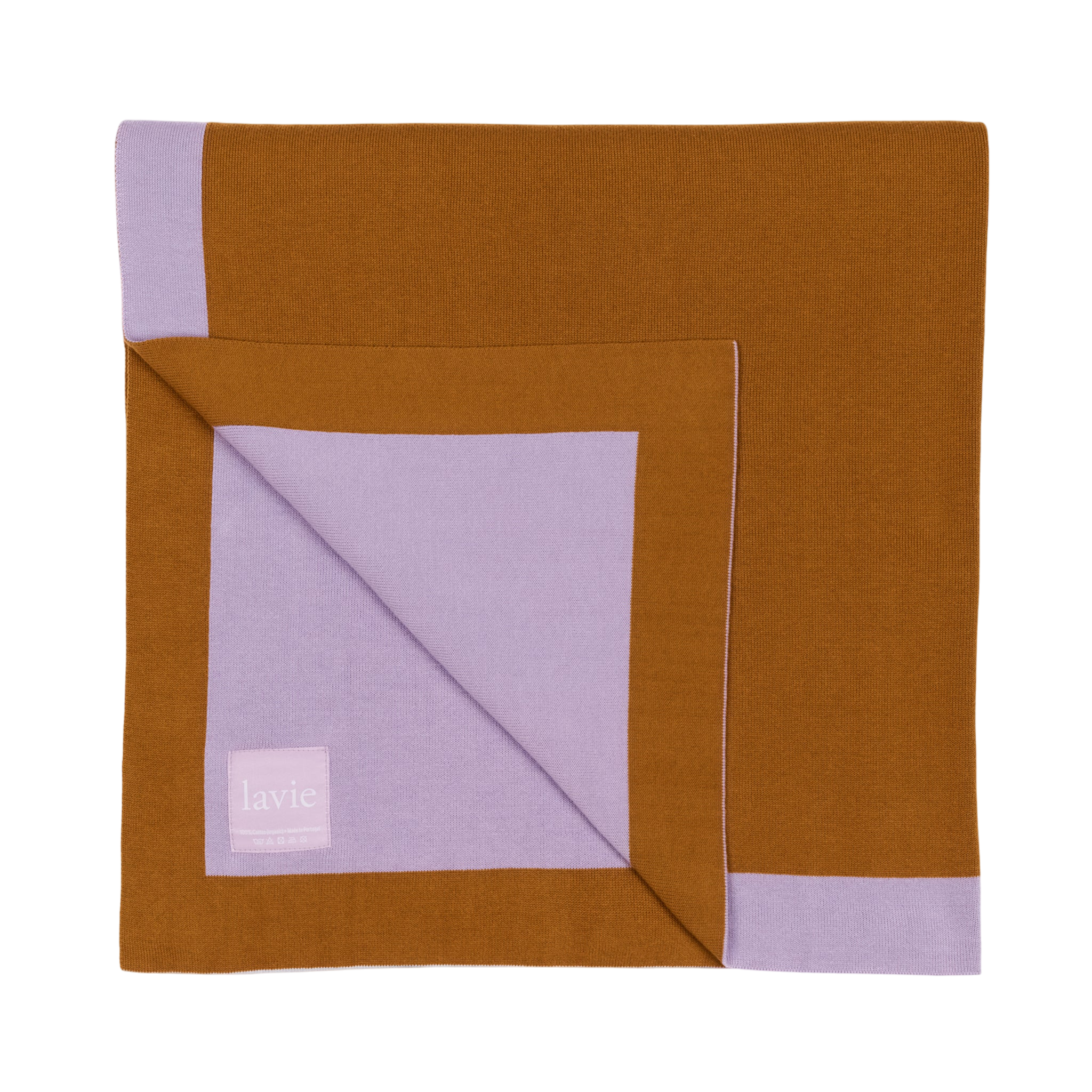 Lolla Lavande/Sweet Potato, plaid 125x170 cm