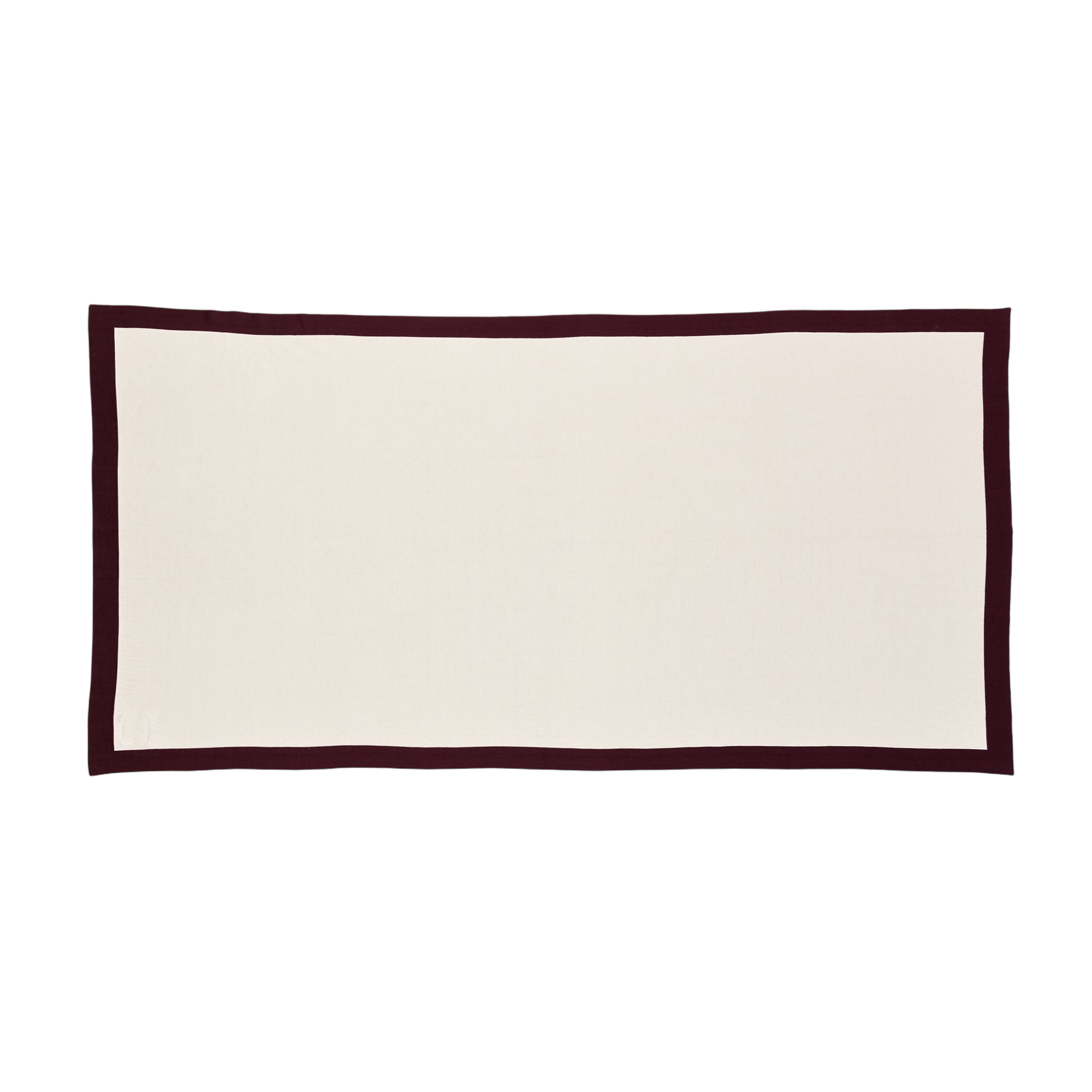 Blanket Lolla Plum/Undyed, Plaid 125x170 cm