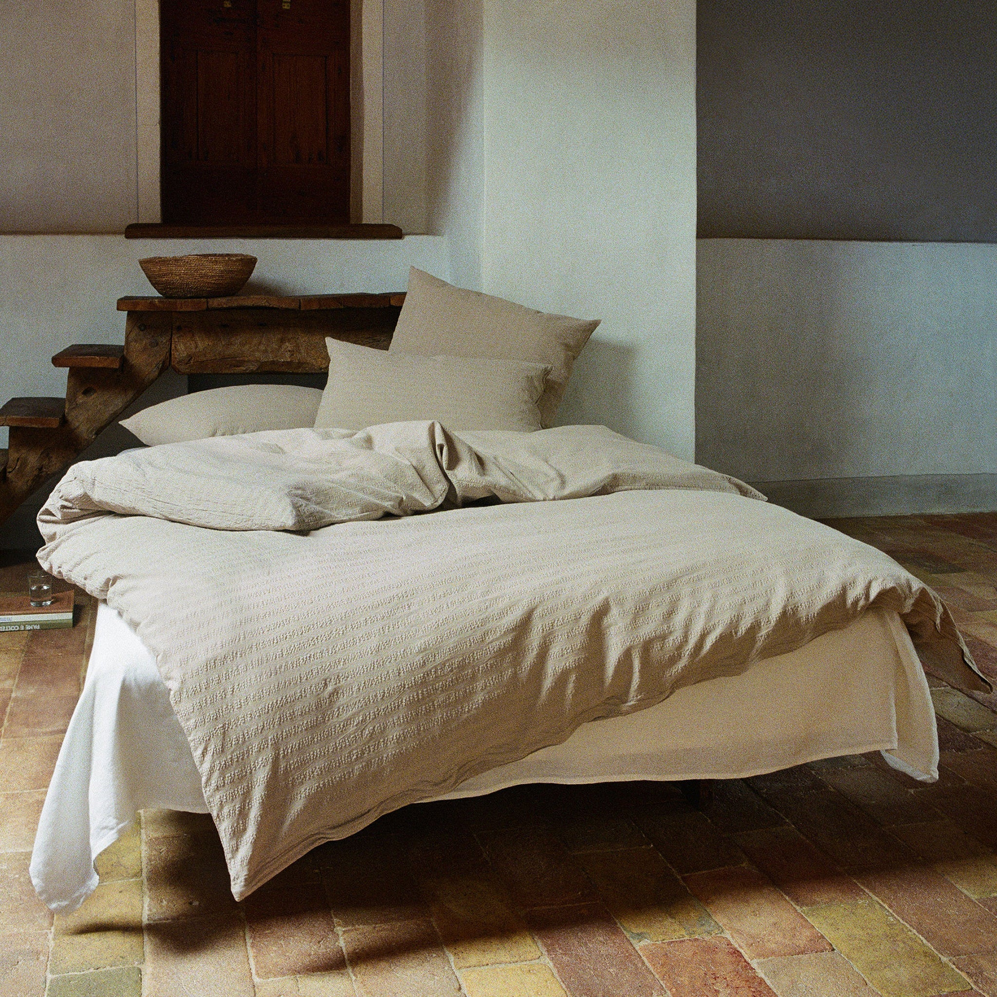 KEMERI taupe, Taie d'oreiller 40x60 cm taupe