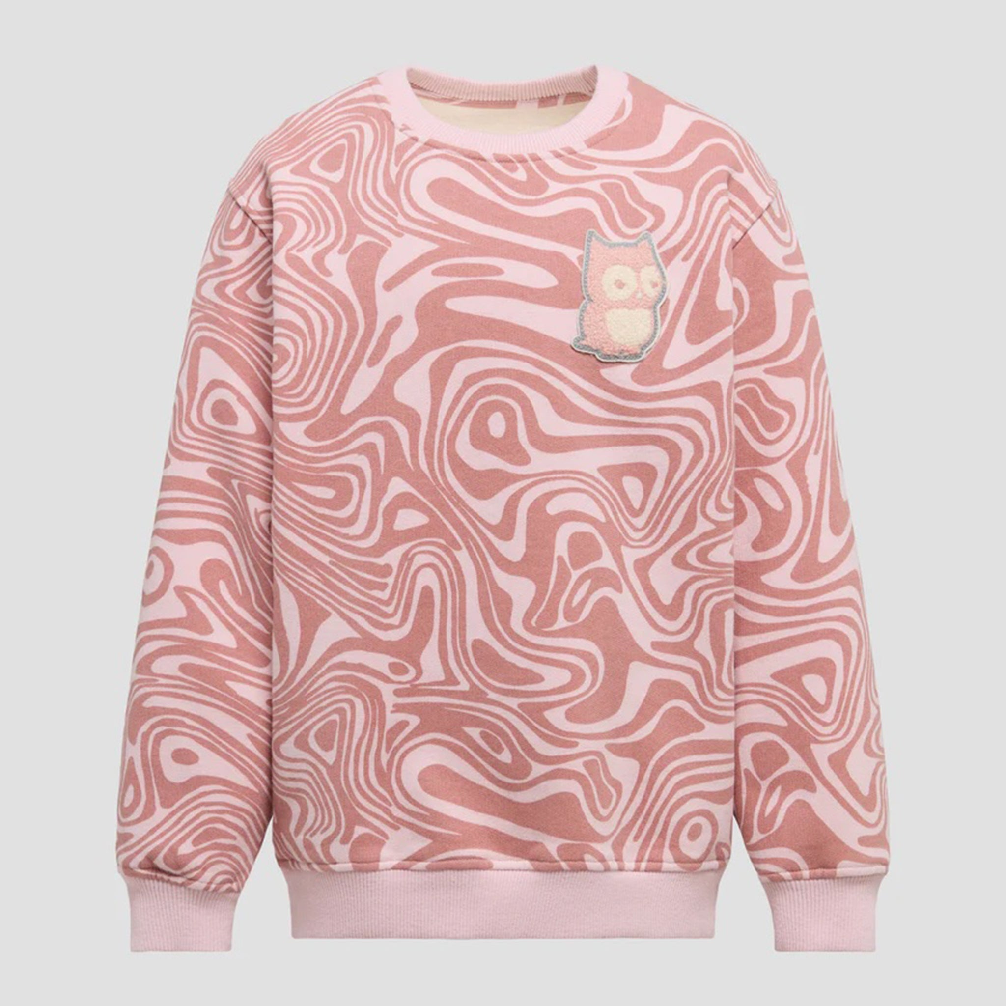 Sweatshirt Macem Legna Dark rose
