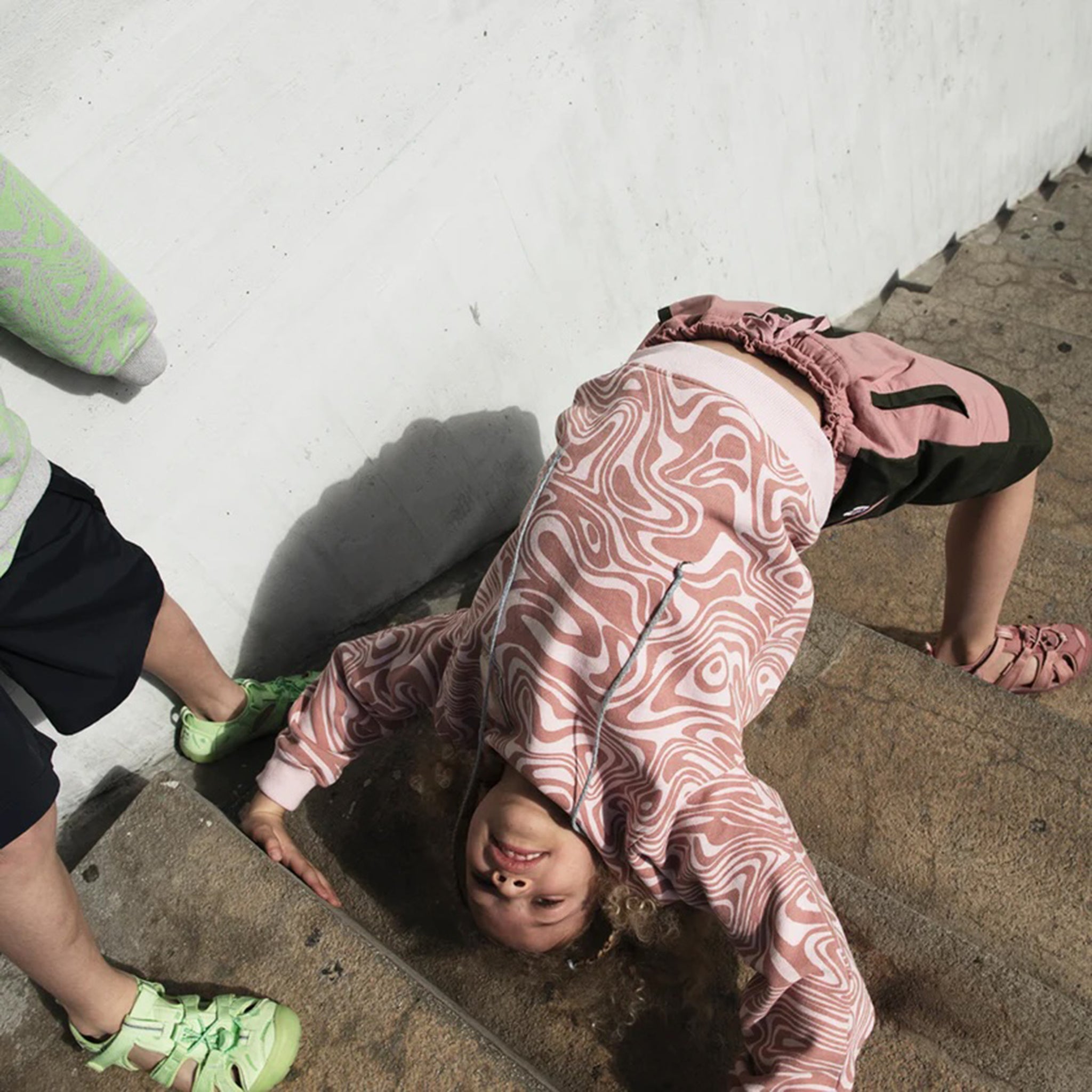 Sweatshirt Macem Legna Dark rose