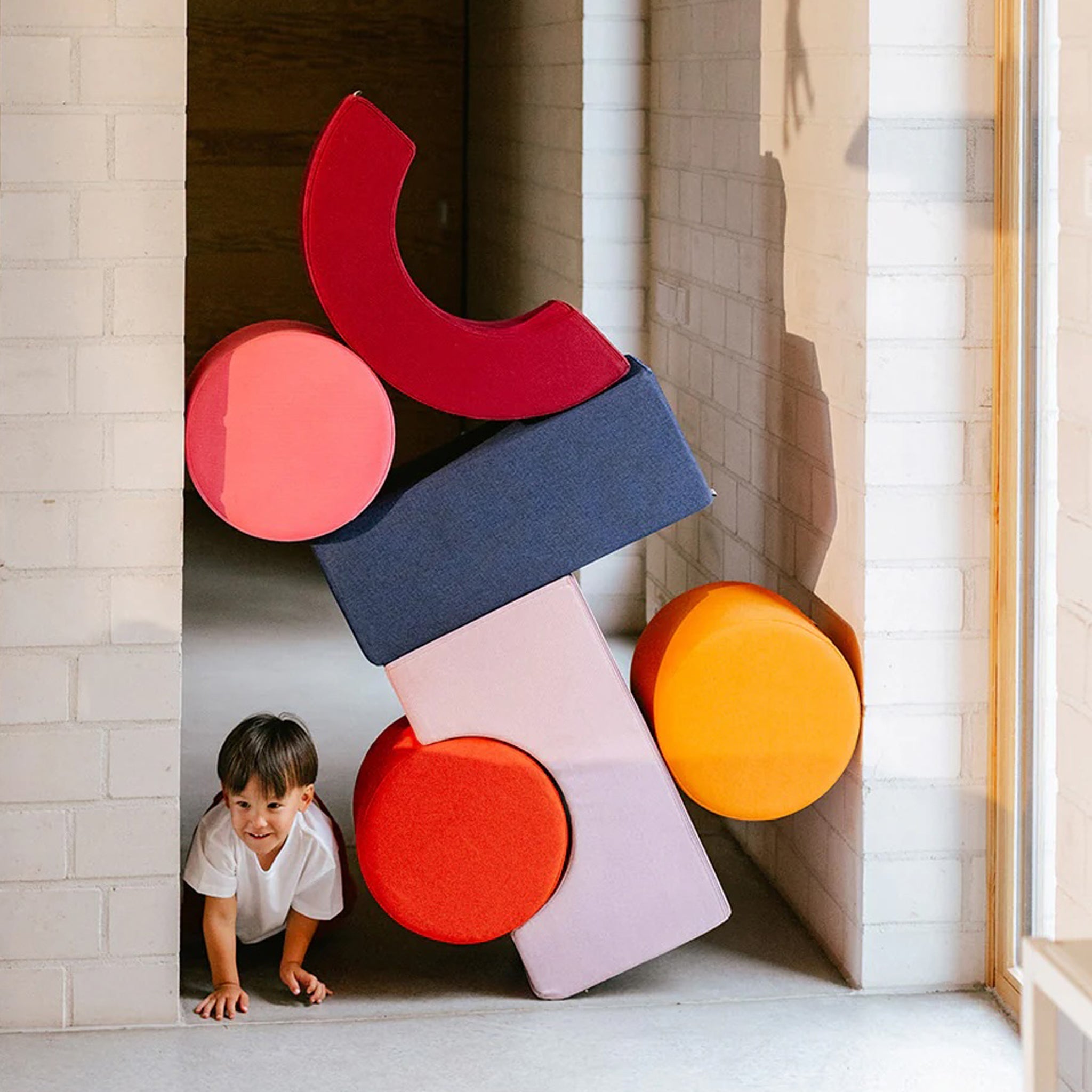 Set de briques souples Cirque Blush / Tangerine / Berry / Sky / Midnight