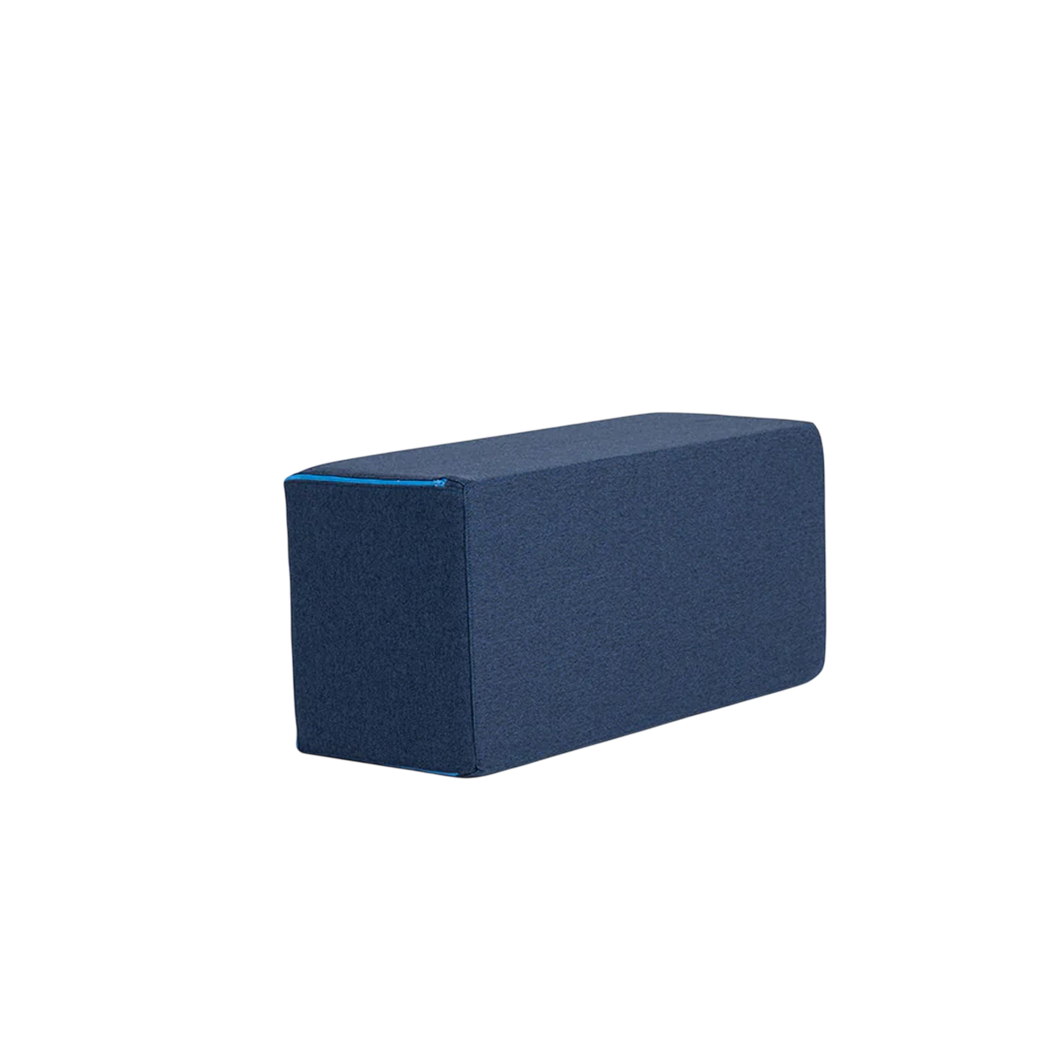 Soft building block bench HALLI Midnight Blue