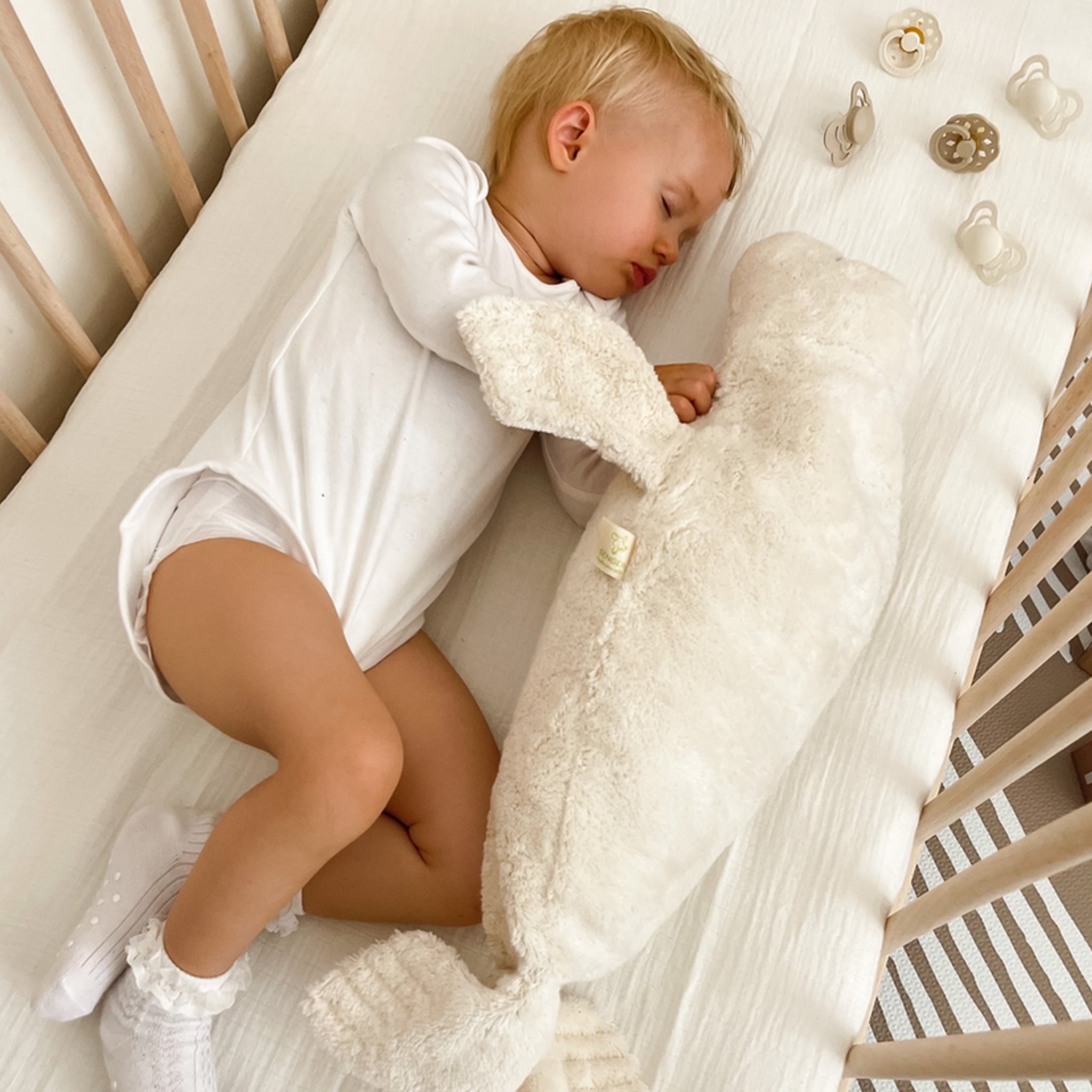 Senger Bio Kuschel- und Wärmetier Robbe gross weiss