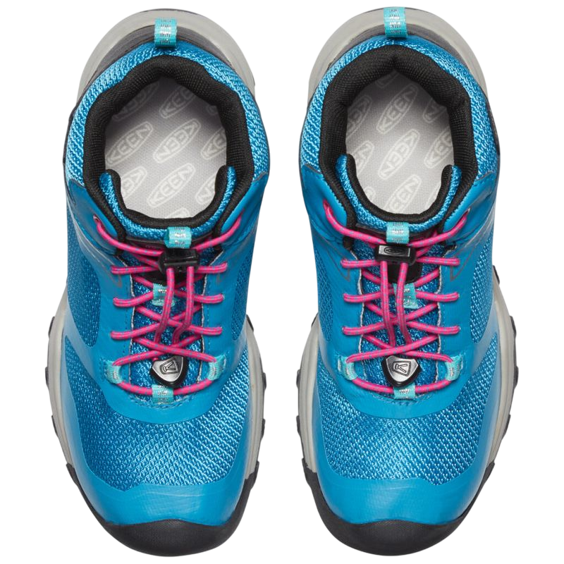 Hiking boots Mid WP fjord blue/fuchsia purple