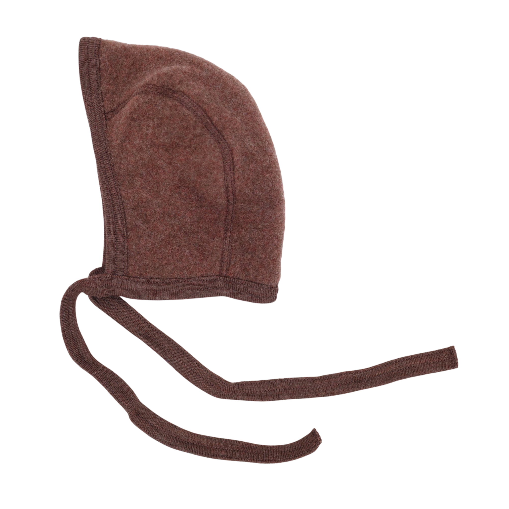 Baby-Häubchen Zimt Melange