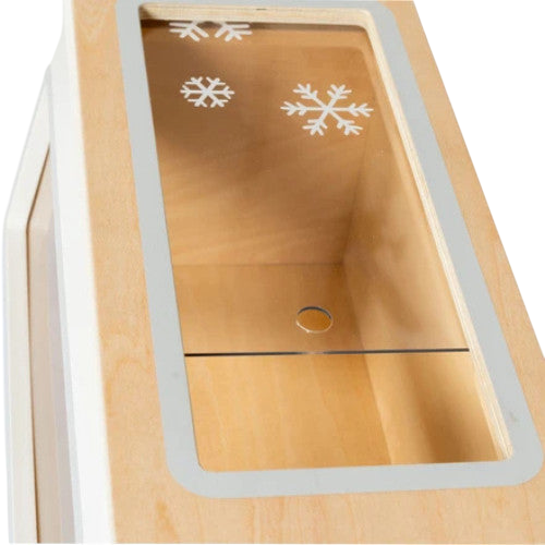 Tiroir en bois avec congélateur