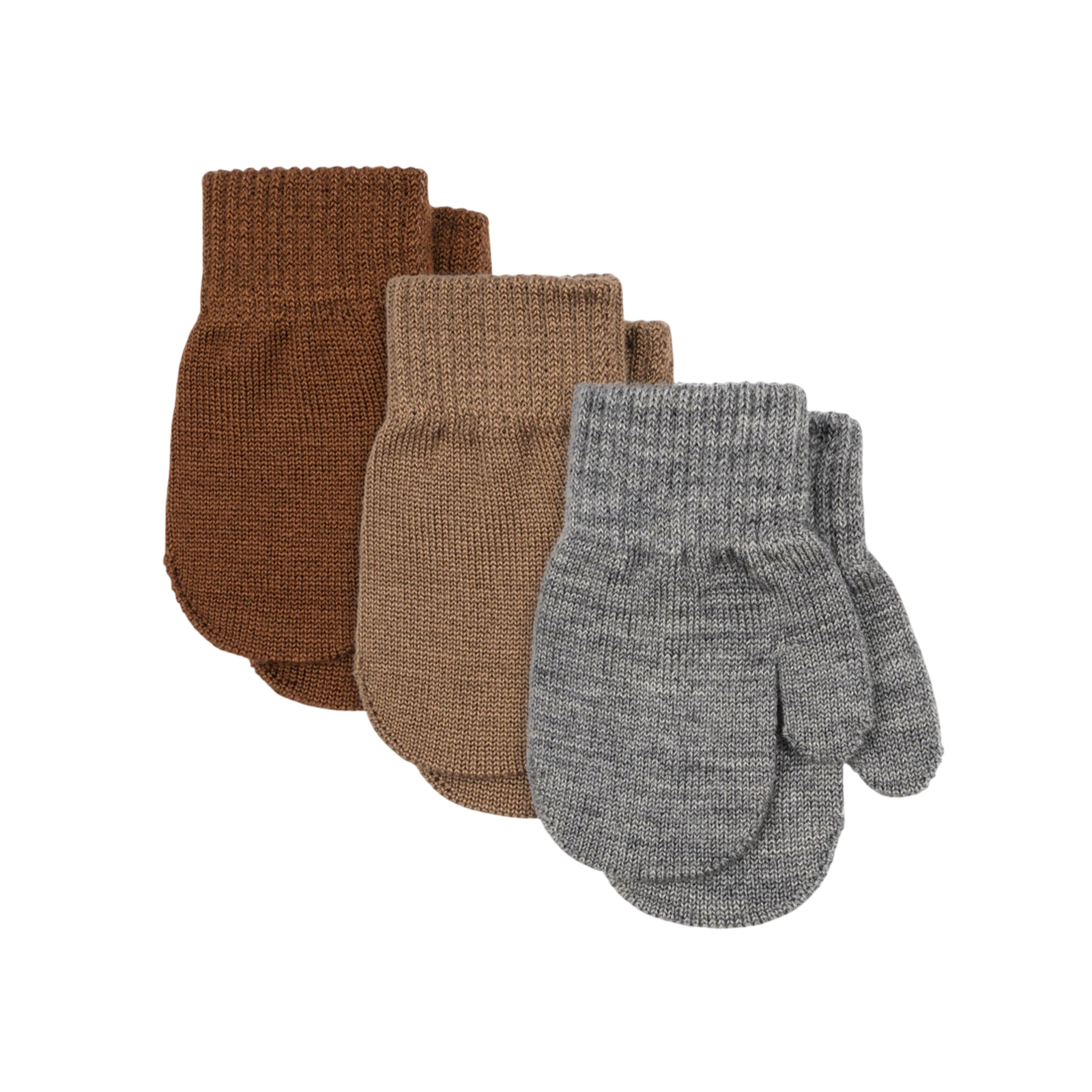 Filla Brown mittens