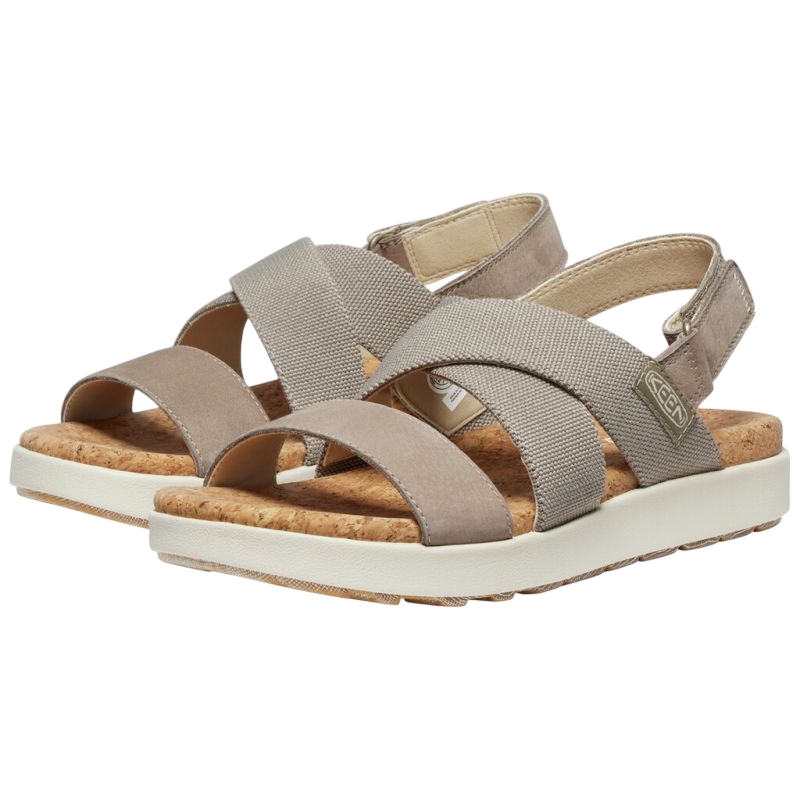 Elle Criss Cross sandals brindle/birch