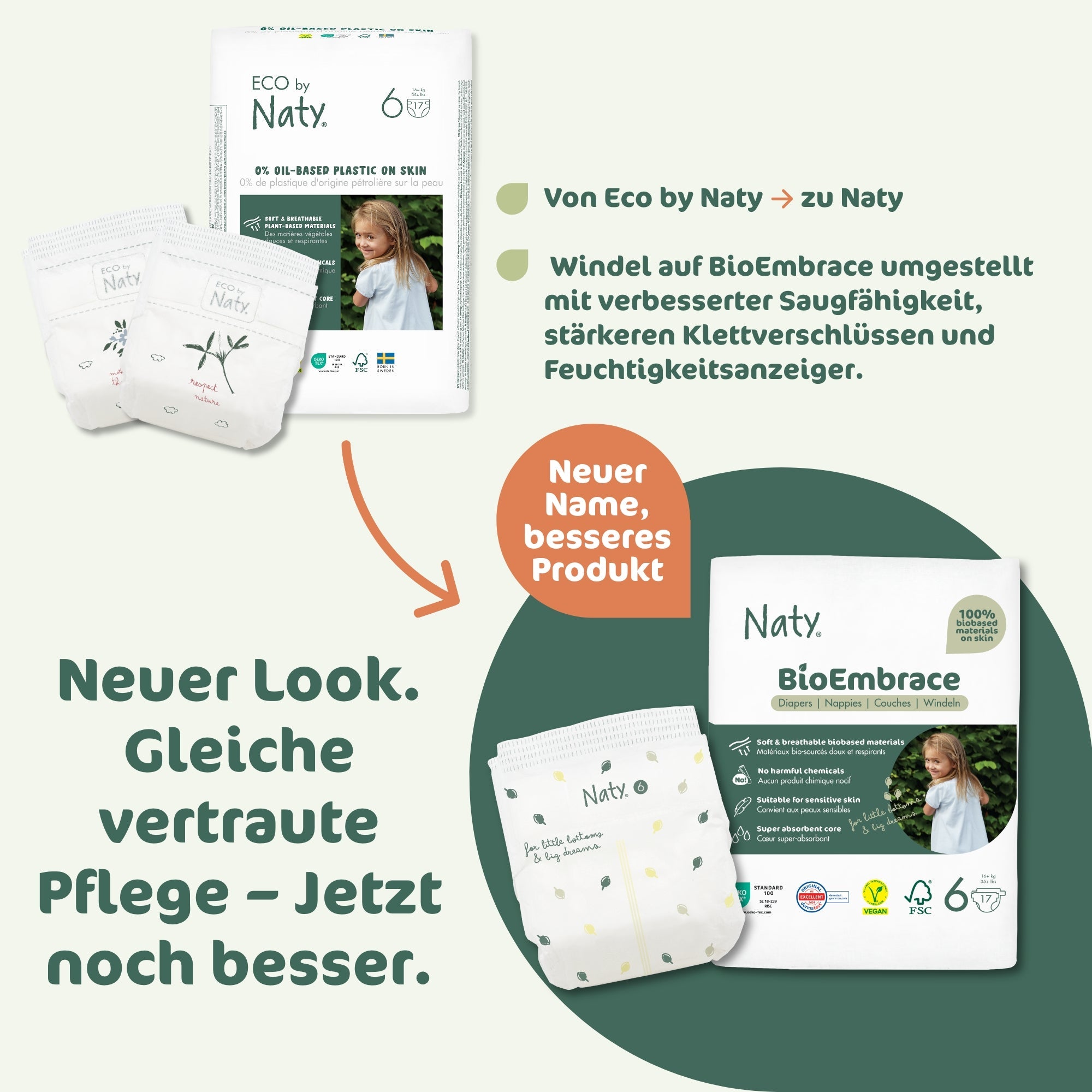 Baby-Windeln Midi Grosspackung Nr. 3