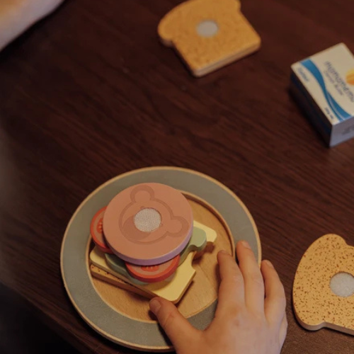 Set de sandwichs en bois