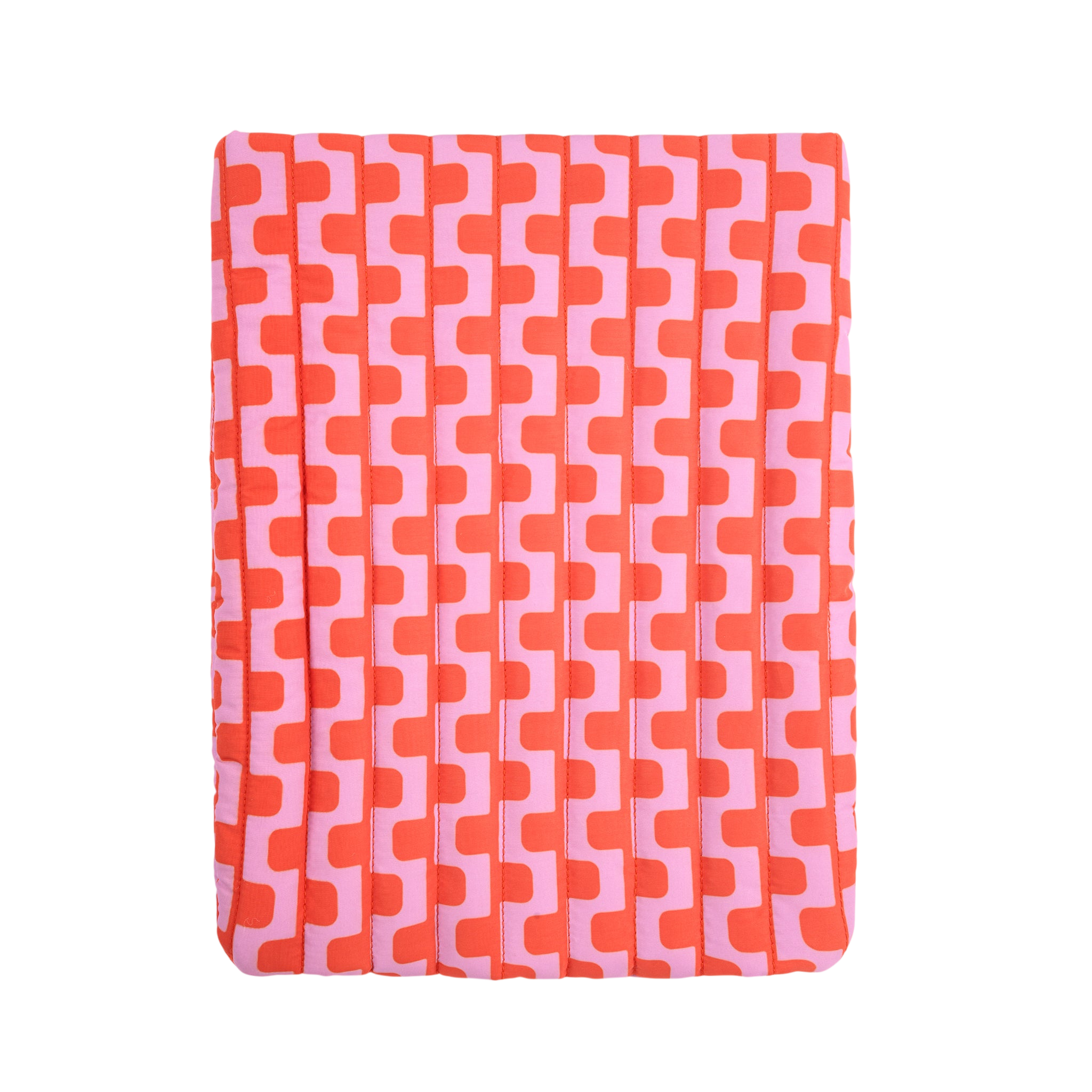 Laptophülle Chain Quilted Red