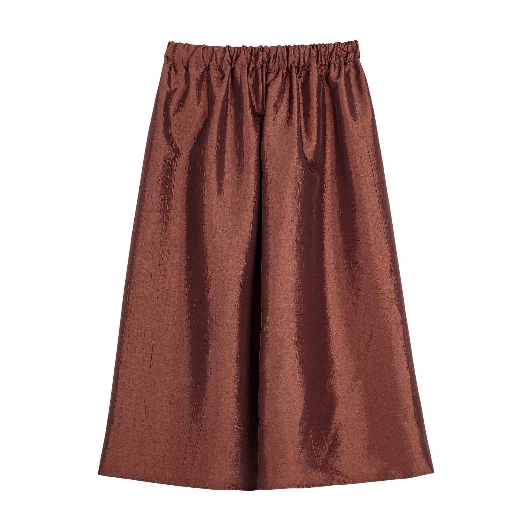 Adult Rock Midi Tafetan Dark Brown