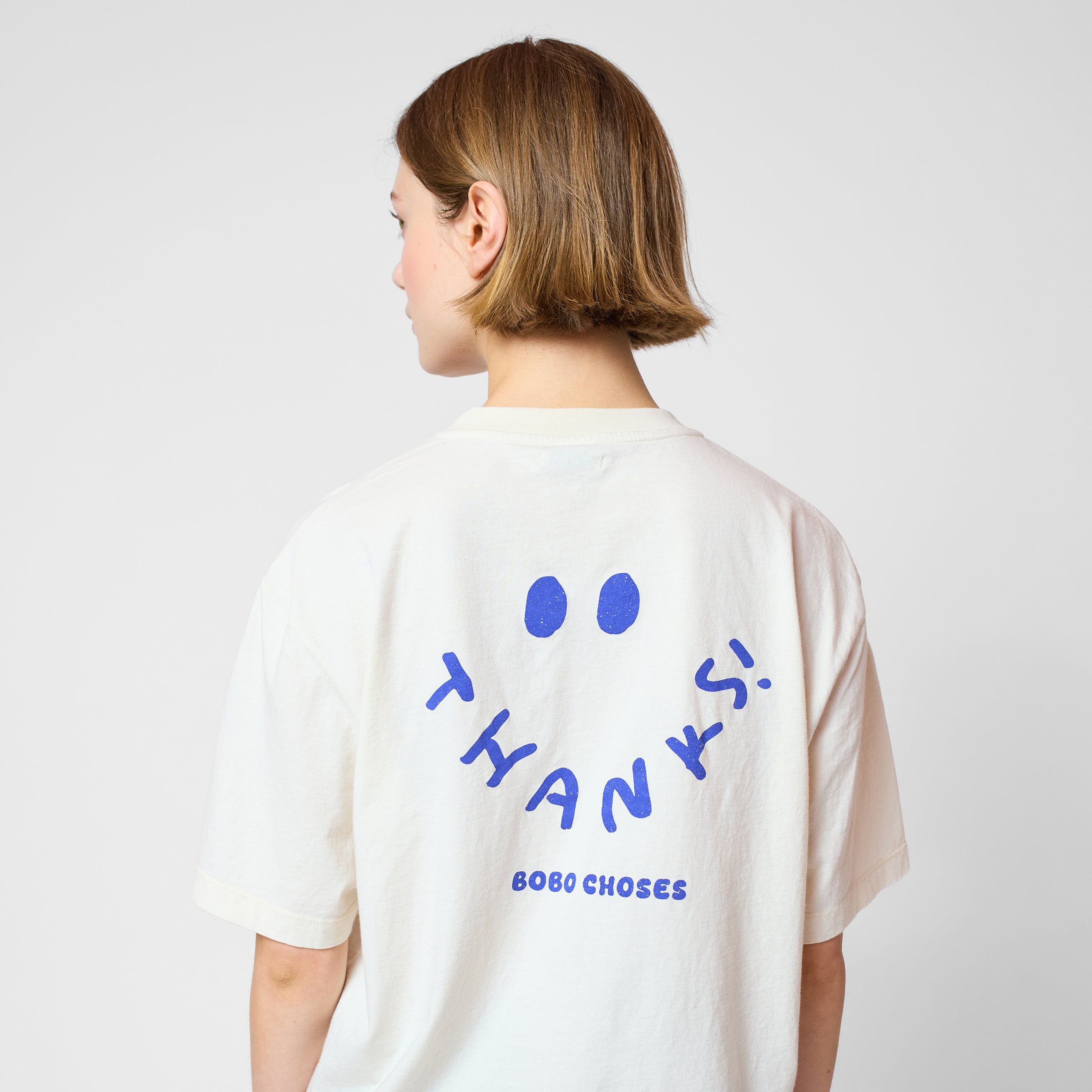 Adult T-Shirt Thanks Offwhite