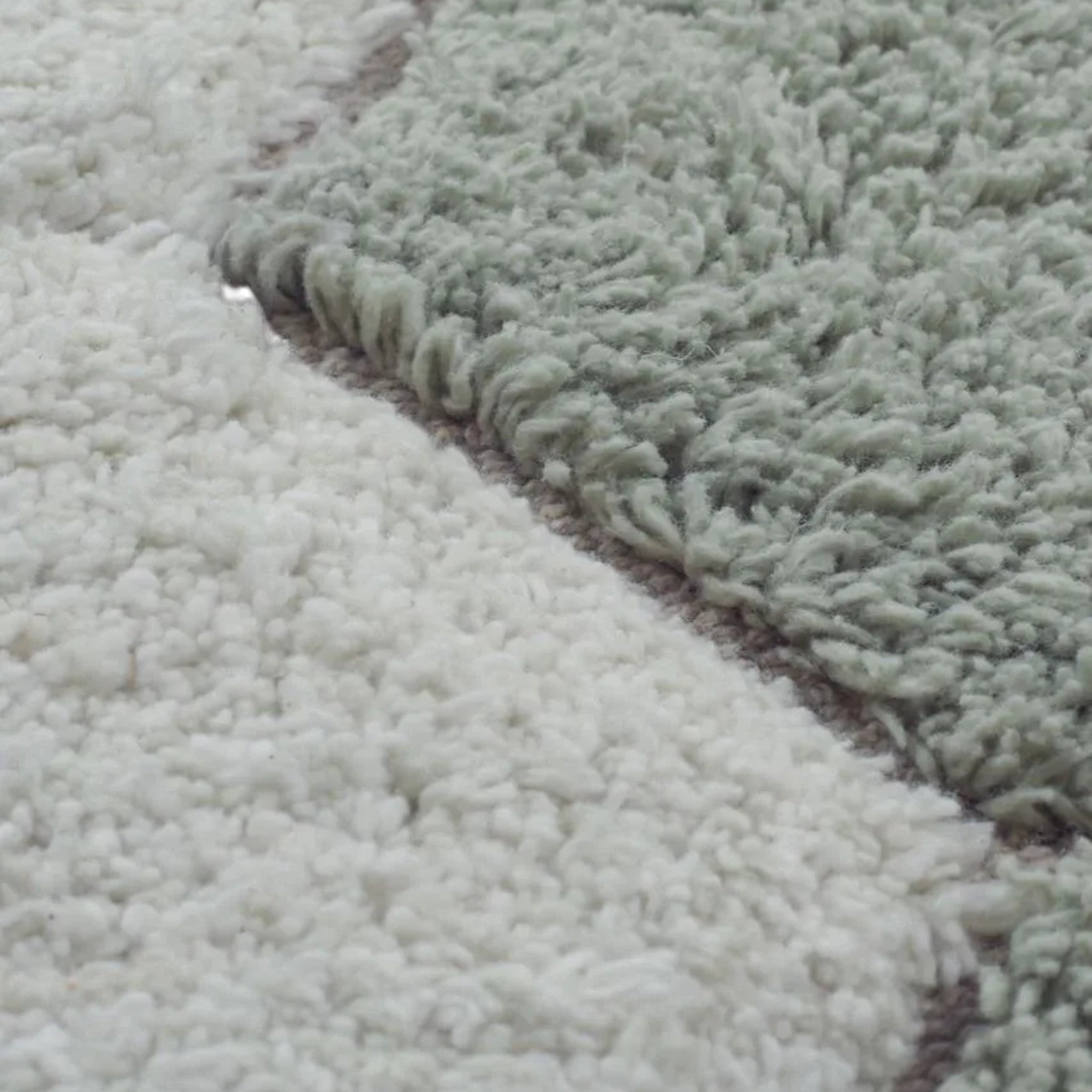 Tapis rond Honeycomb 1