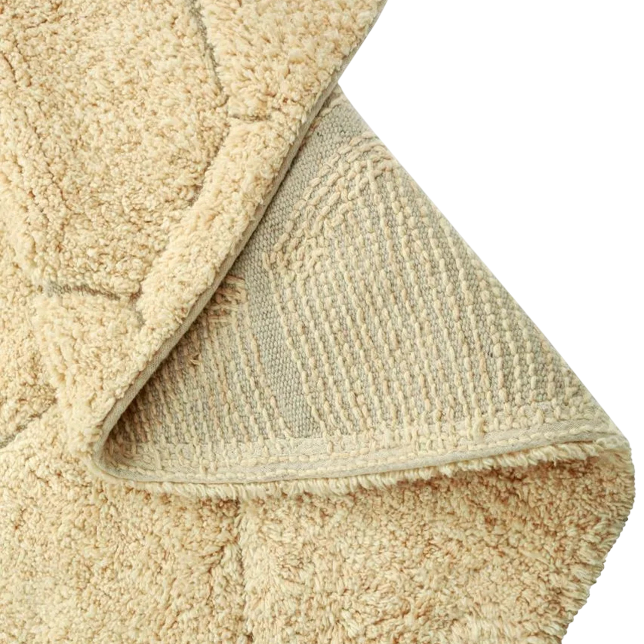 Runder Teppich Honeycomb 2