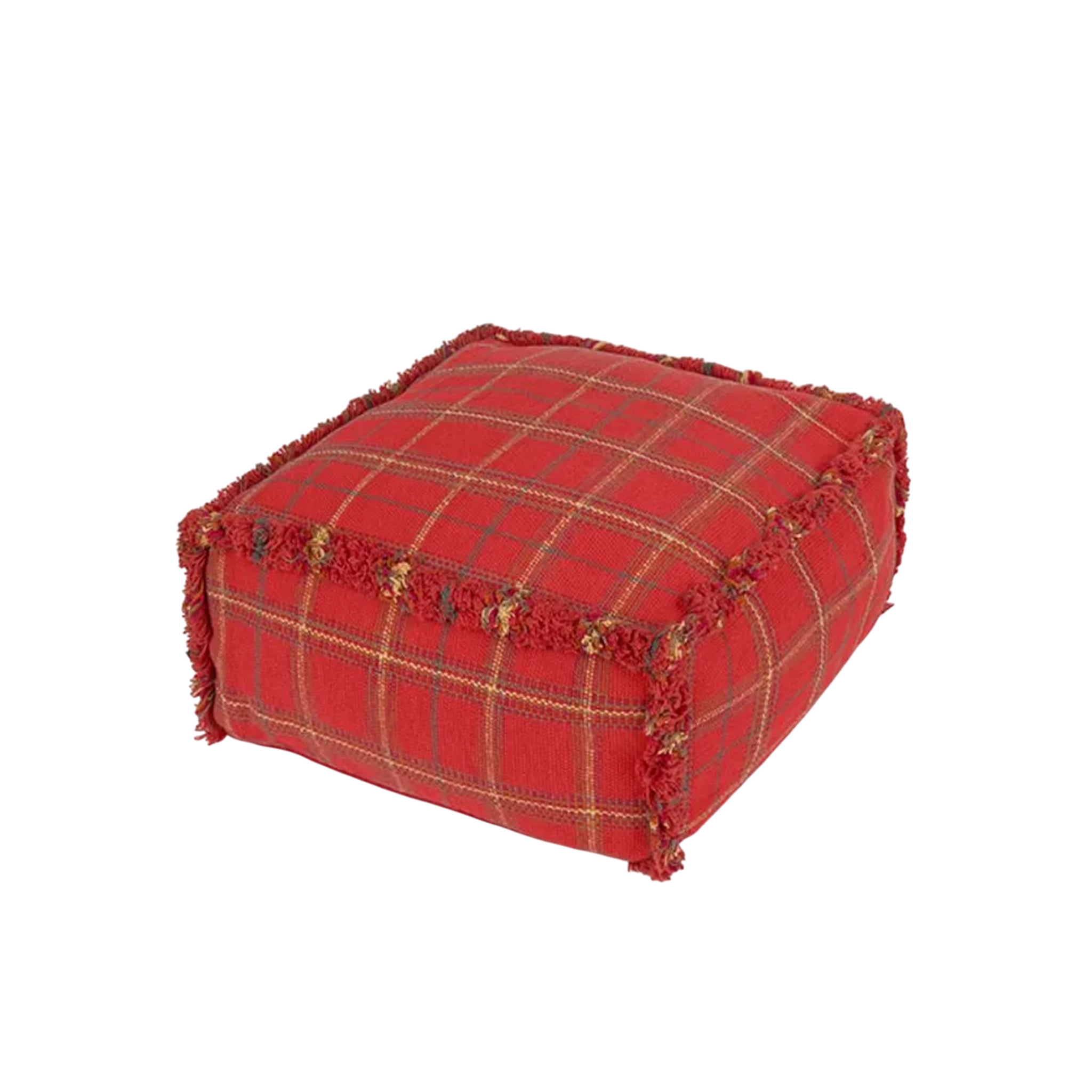 Pouf tartan/ check 2