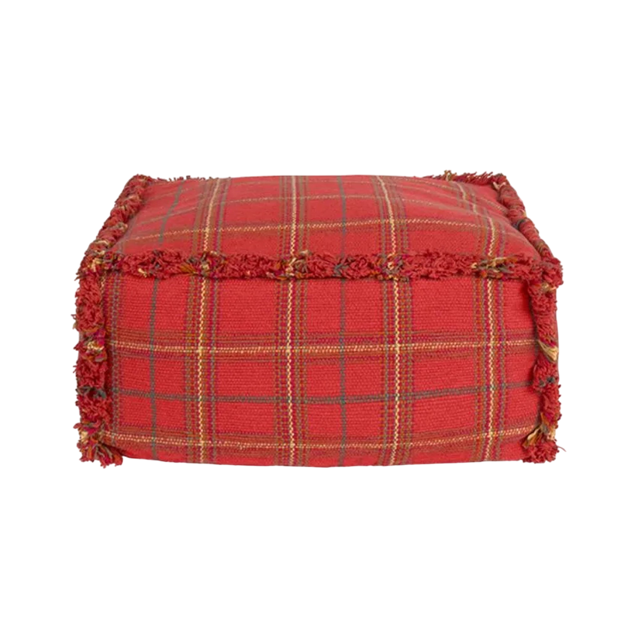 Pouf tartan/ check 2