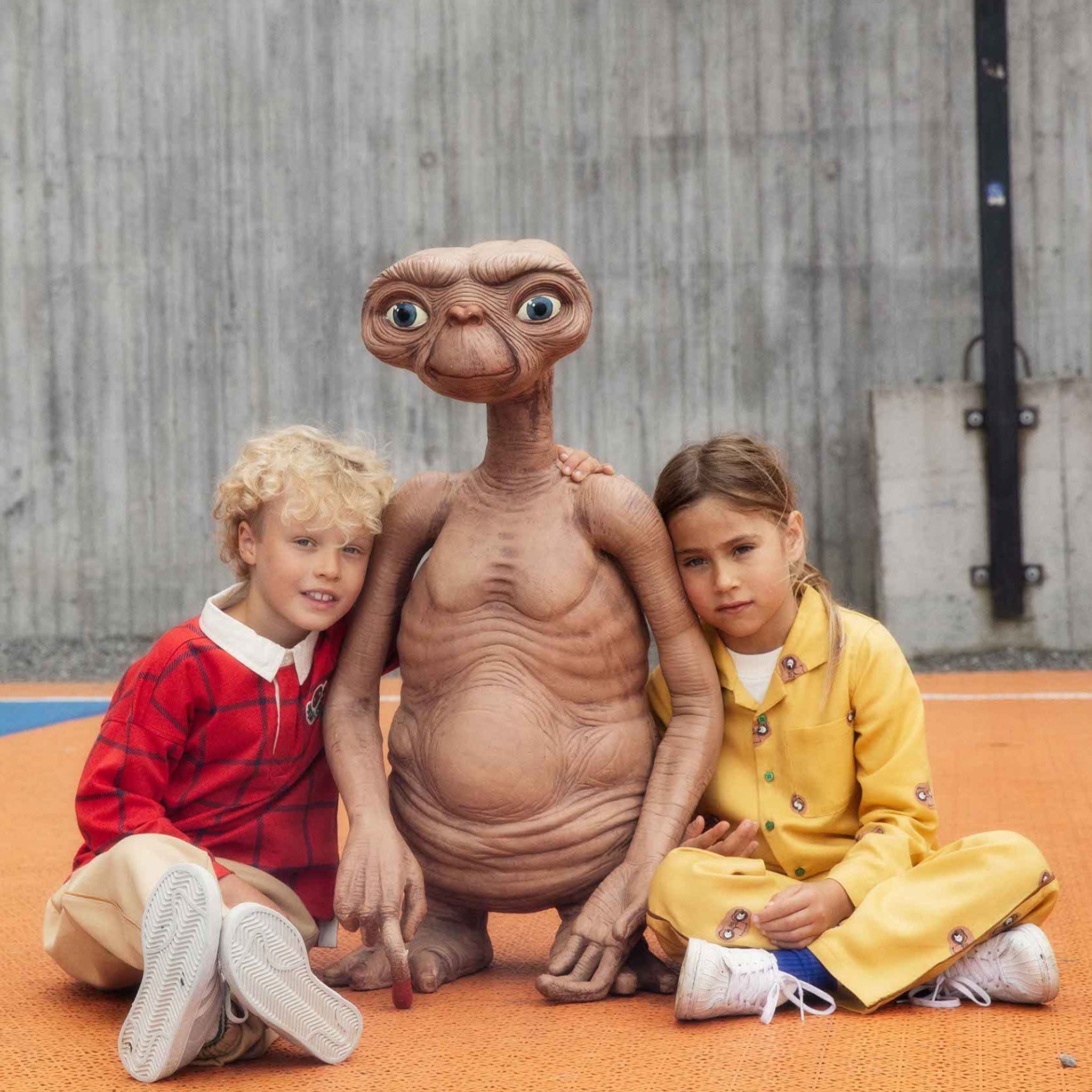 Rugby-Sweatshirt E.T Red