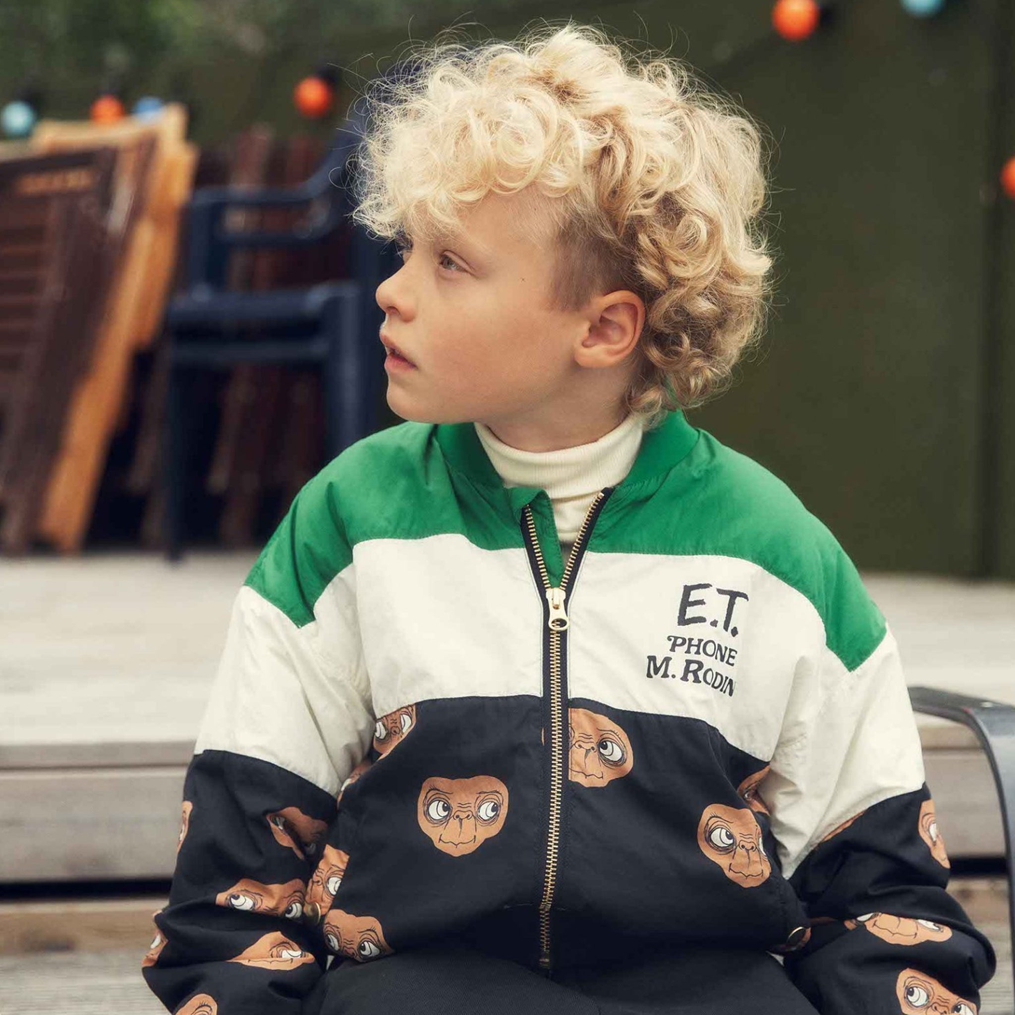 Baseball-Jacke E.T Green