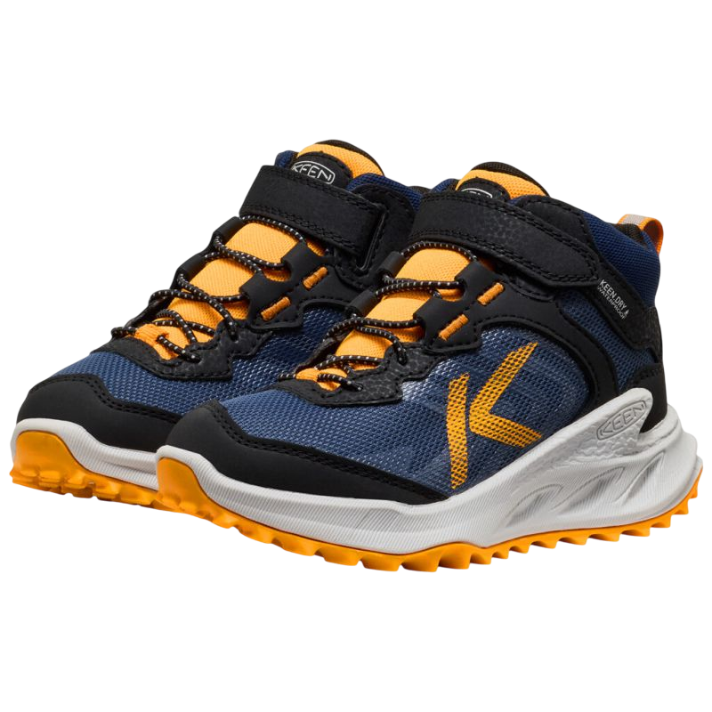 Hiking boots C Zionic Mid WP naval academy/bright marigold