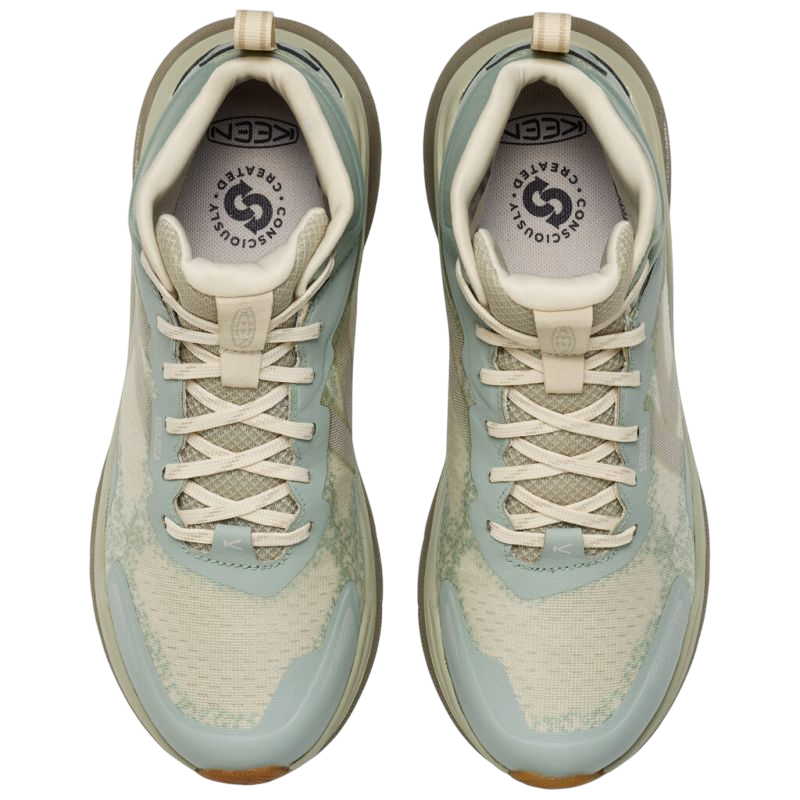 Wanderschuhe W Leiki Mid WP iceberg green/birch