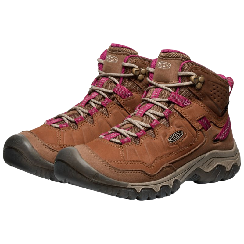 Wanderschuhe W Targhee IV Mid WP bison/beaujolais