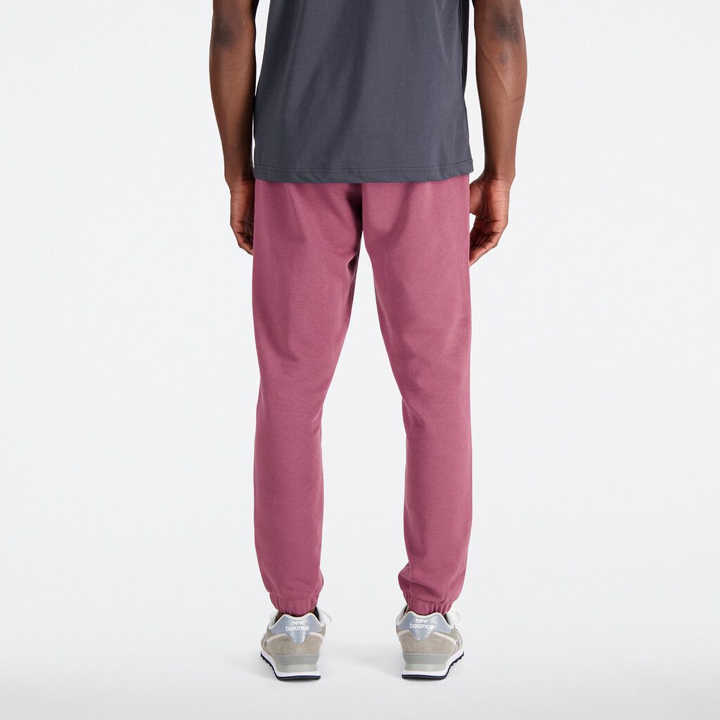 Essentials Varsity Fleece Pant washed burgundy