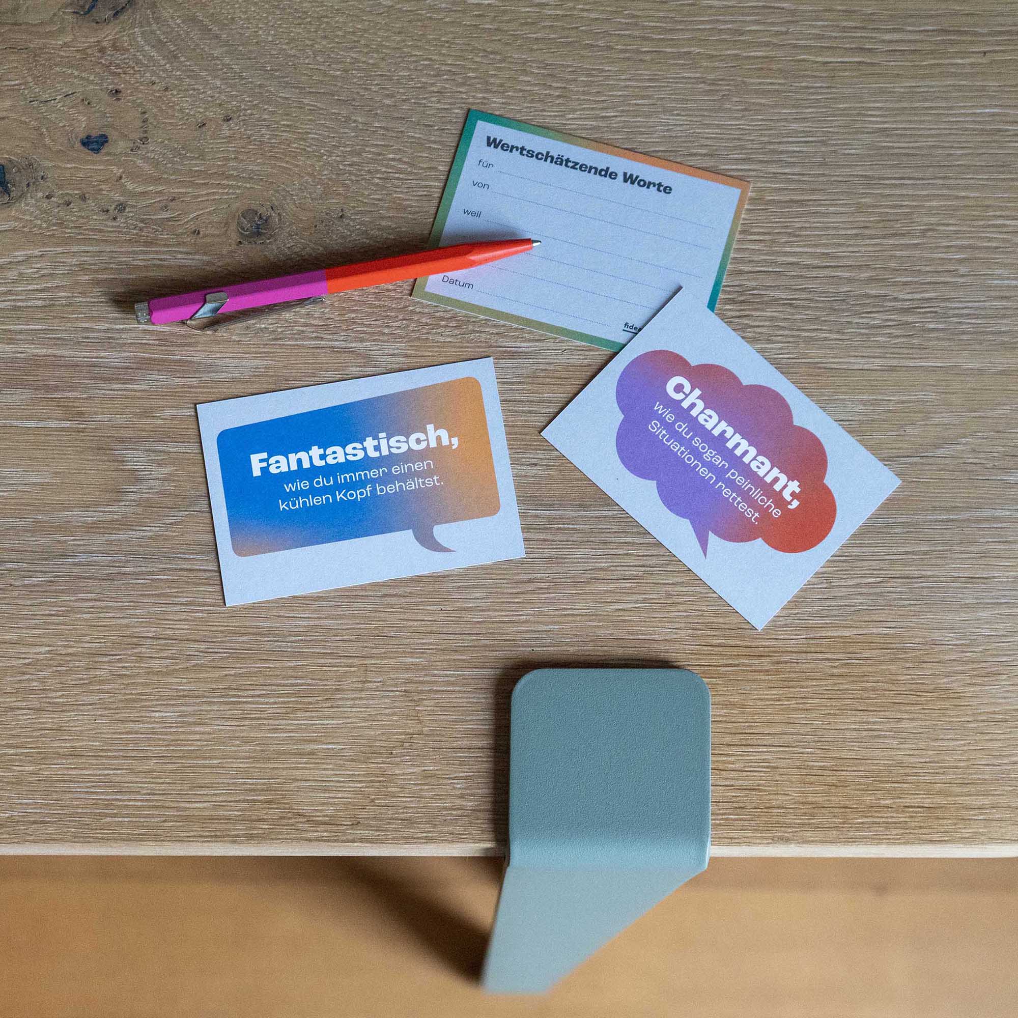 Cartes d'appréciation - Amitié