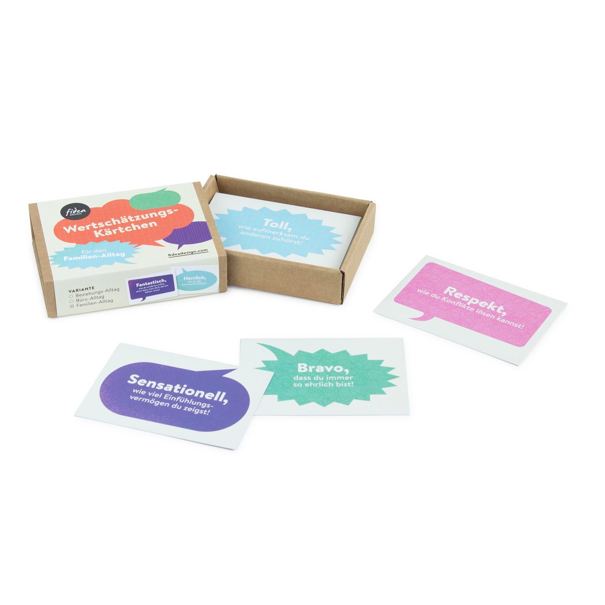 Wertschätzungskarten - Family
