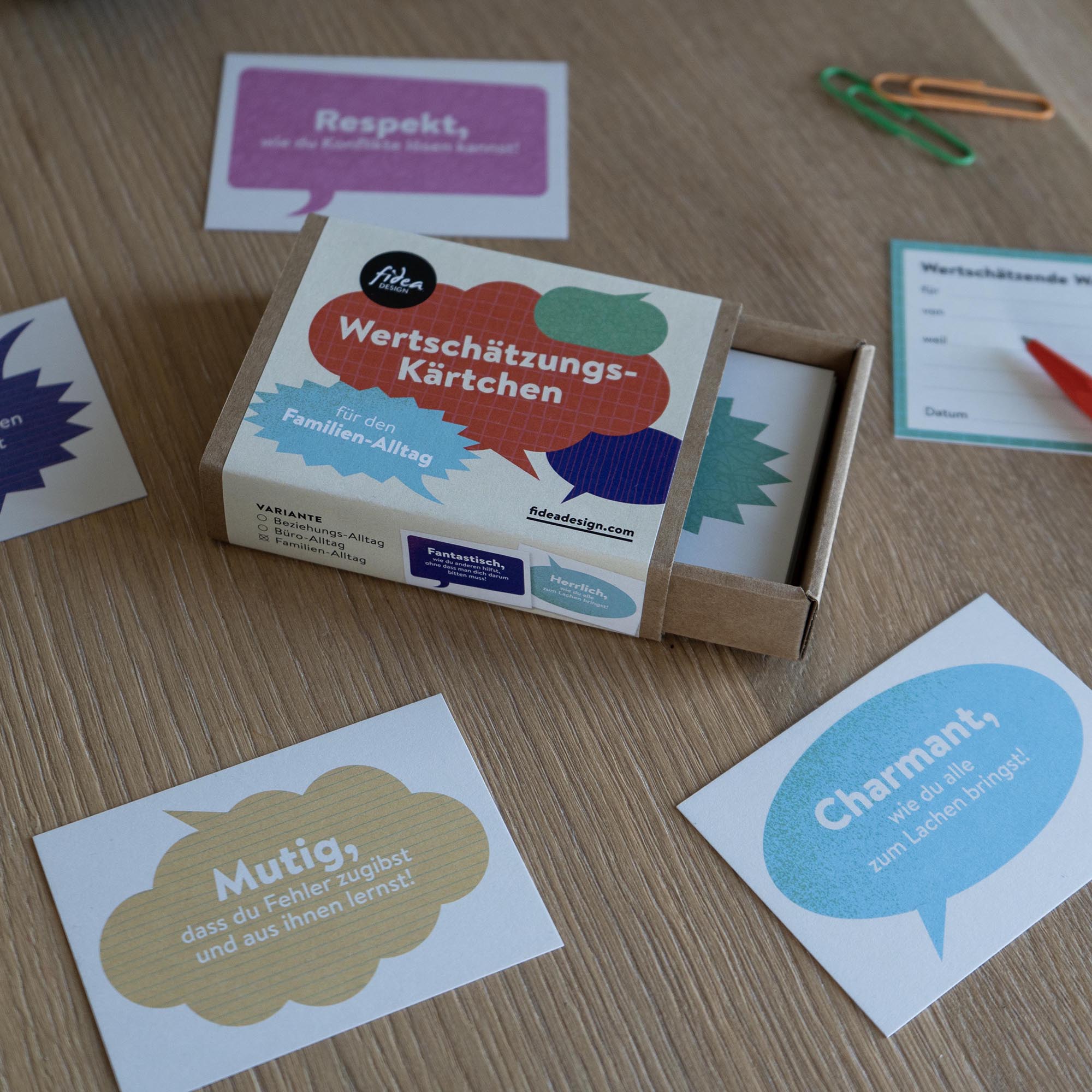 Wertschätzungskarten - Family