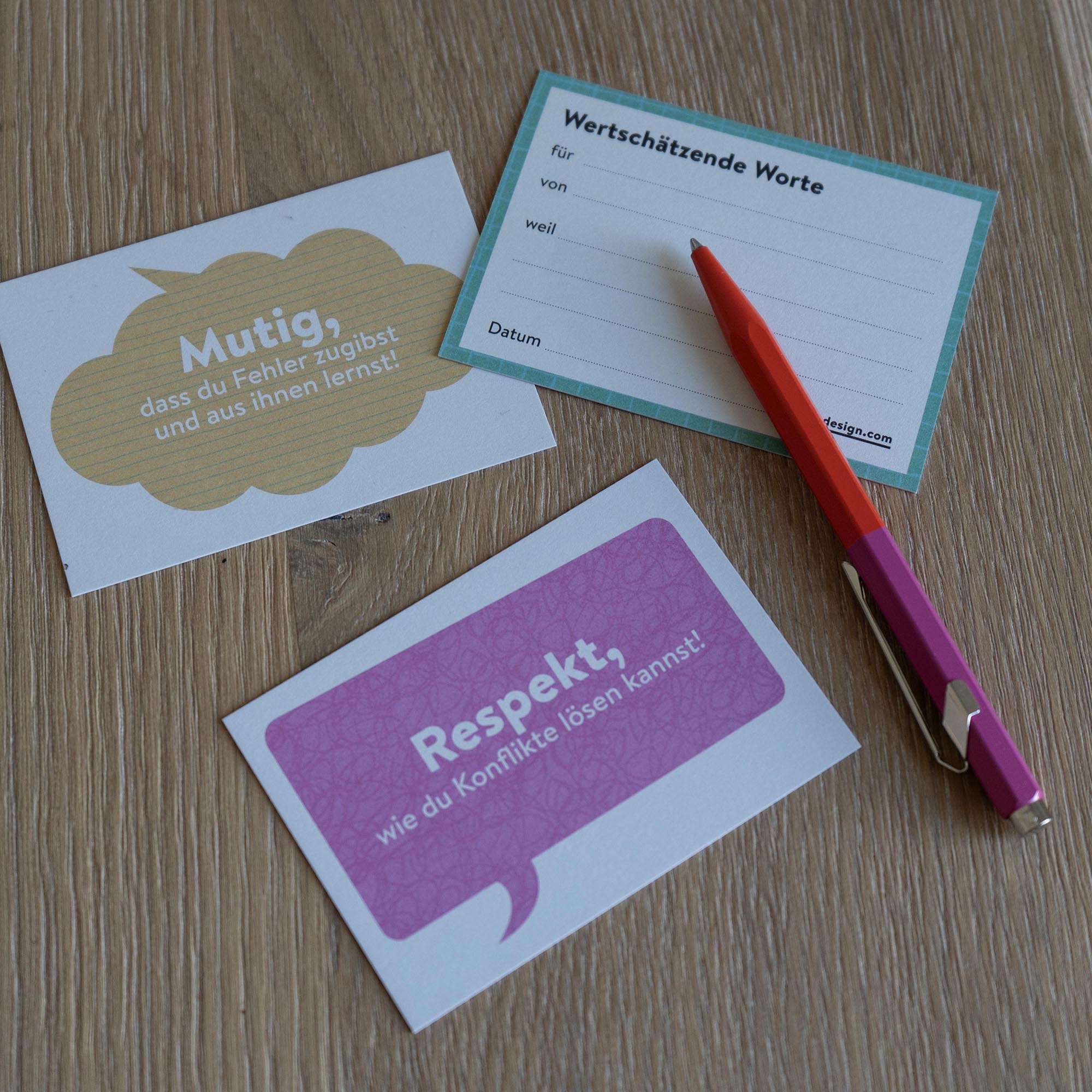 Wertschätzungskarten - Family