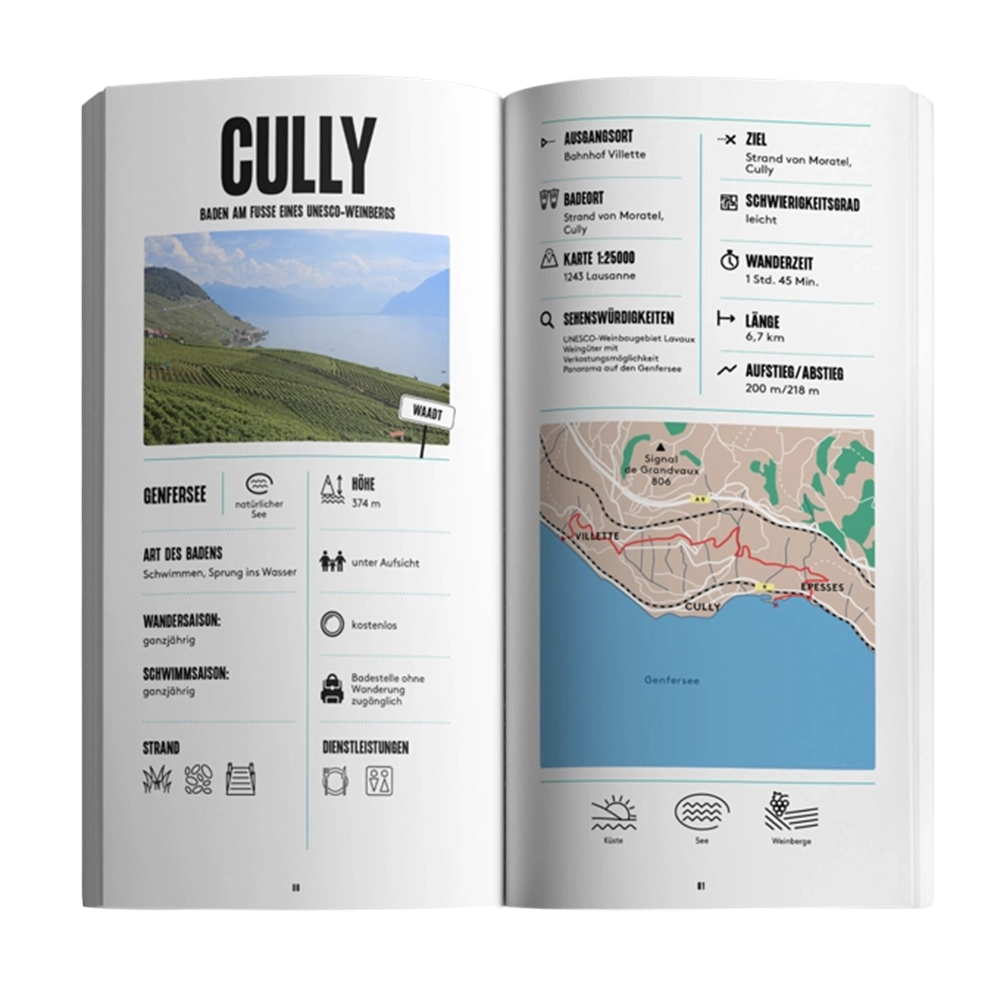 Book Hiking in Switzerland