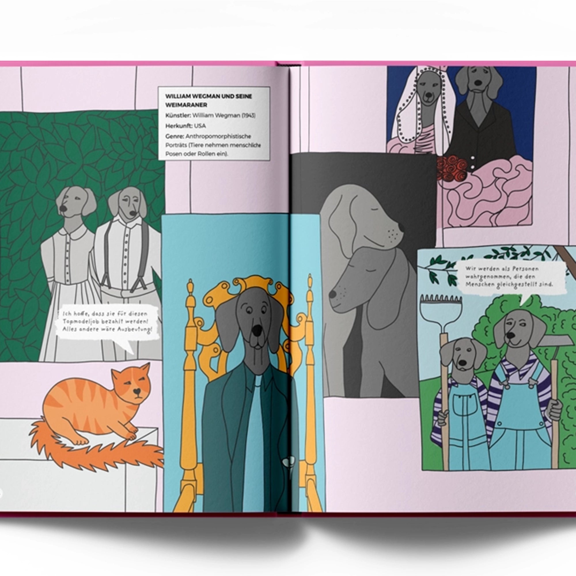 Livre Chiens colorés