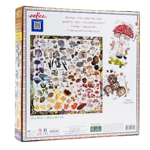 Puzzle Mushroom Rainbow