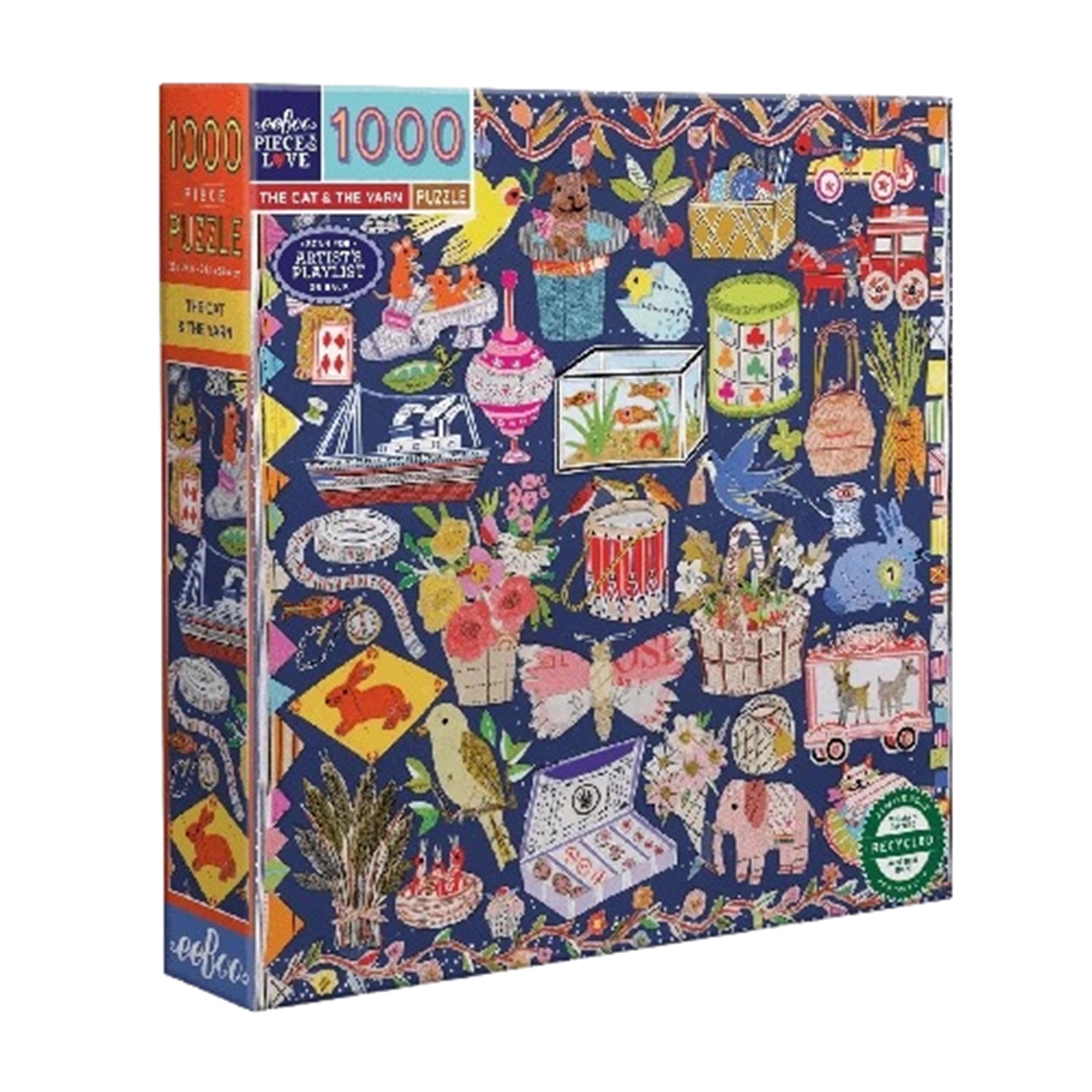 Puzzle The Cat & The Yarn