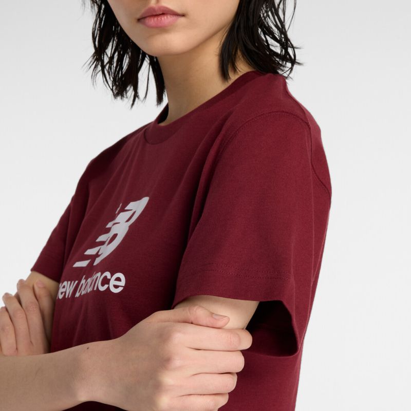 T-shirt W Sport Essentials Jersey Logo monarch burgundy