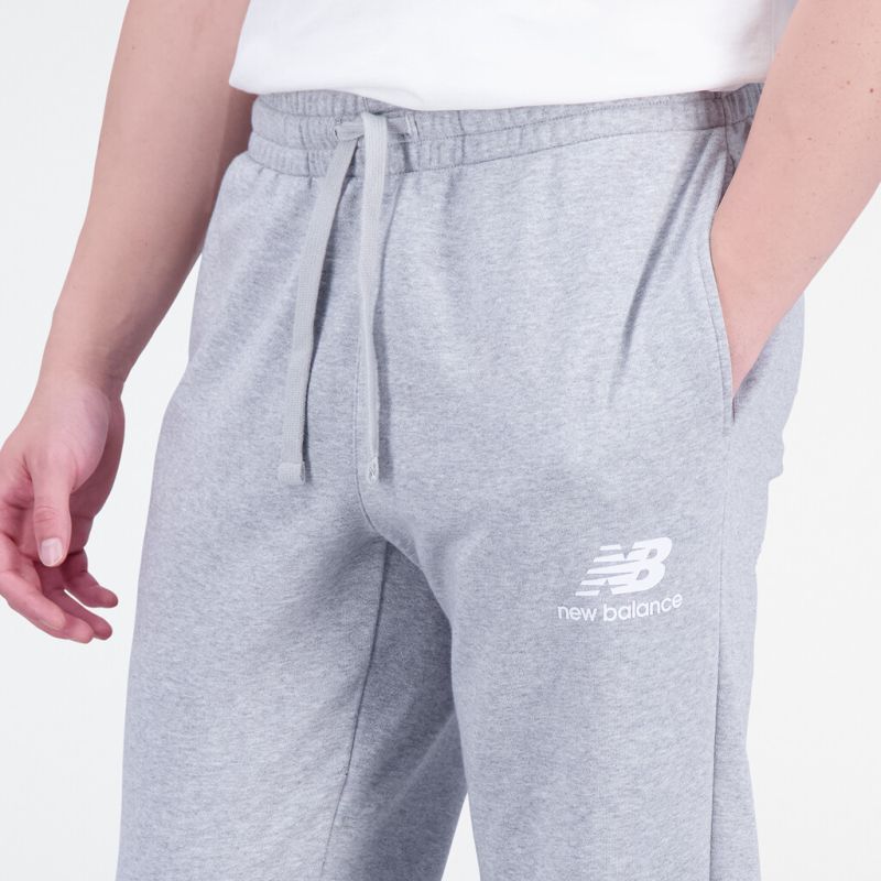 Essentials Stacked Logo Sweatpant athletic gray