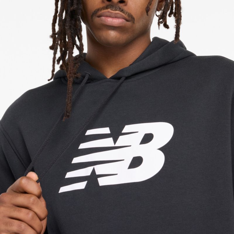 Pullover Sport Core Brushed Hoodie black