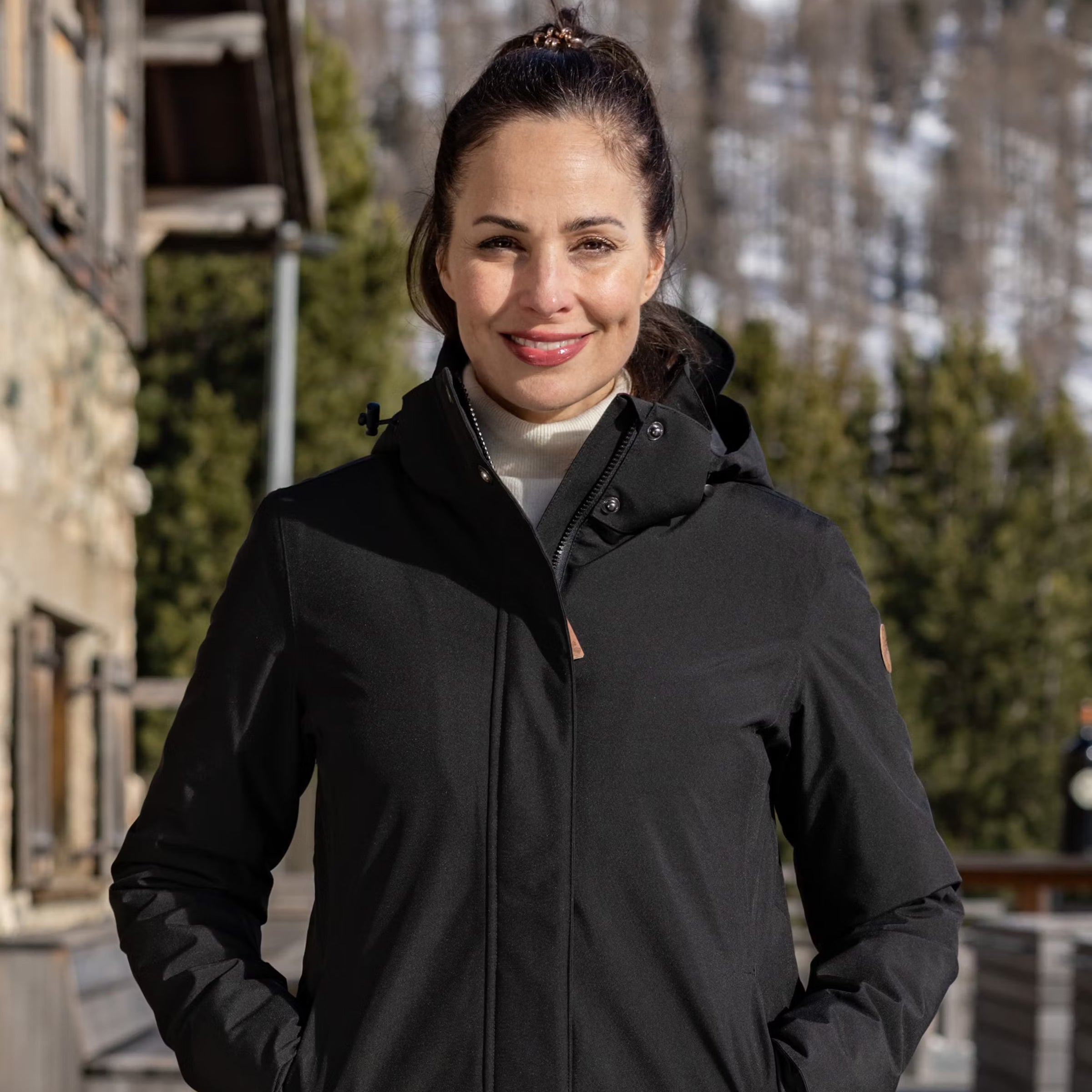 Femmes Lani Veste d'hiver pour femmes black