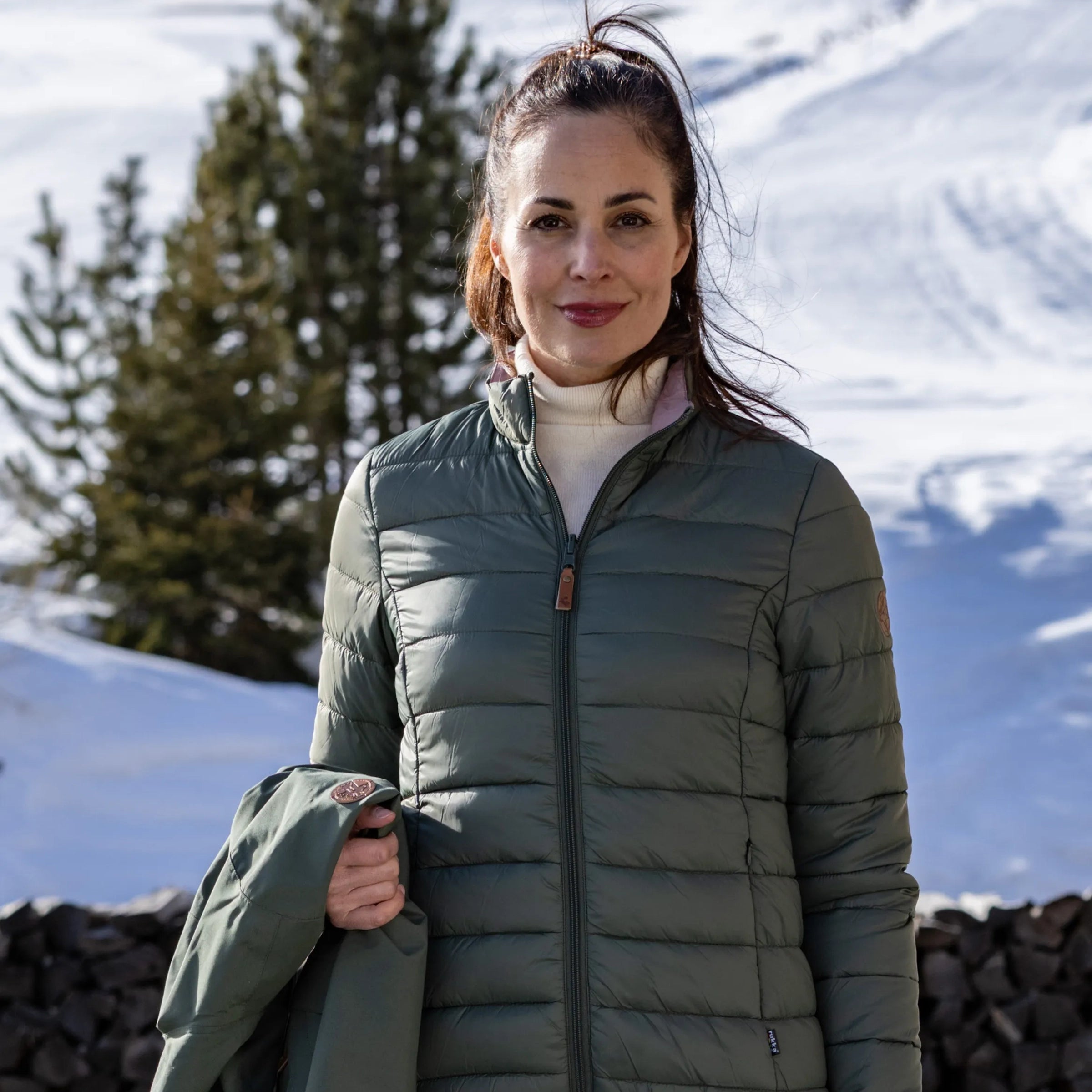 Femmes Melanie Manteau d'hiver thyme