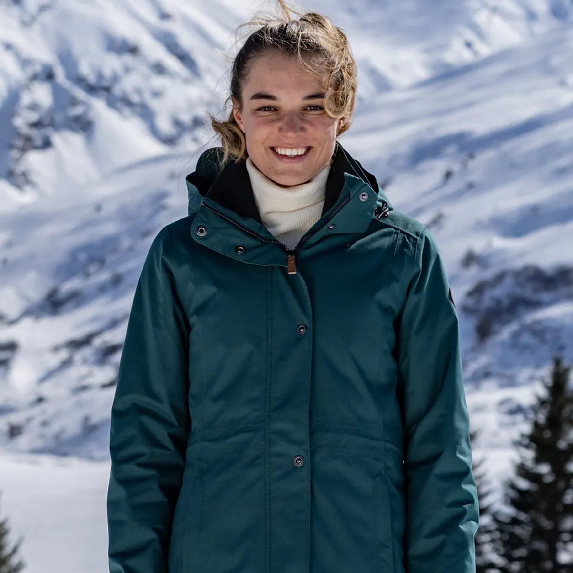 Femmes Rosie Manteau d'hiver femme sea moss