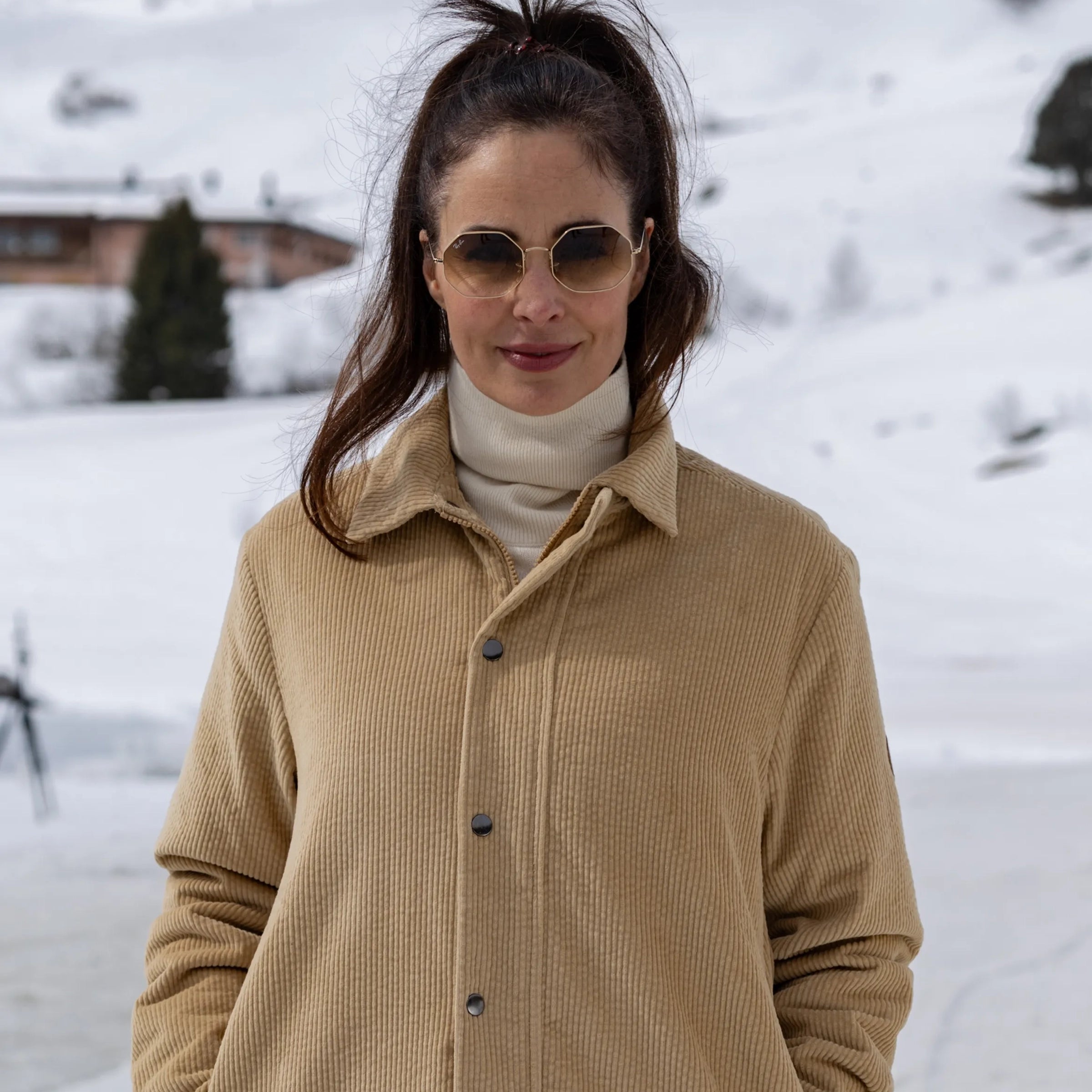 Women's jacket Cord West Incense