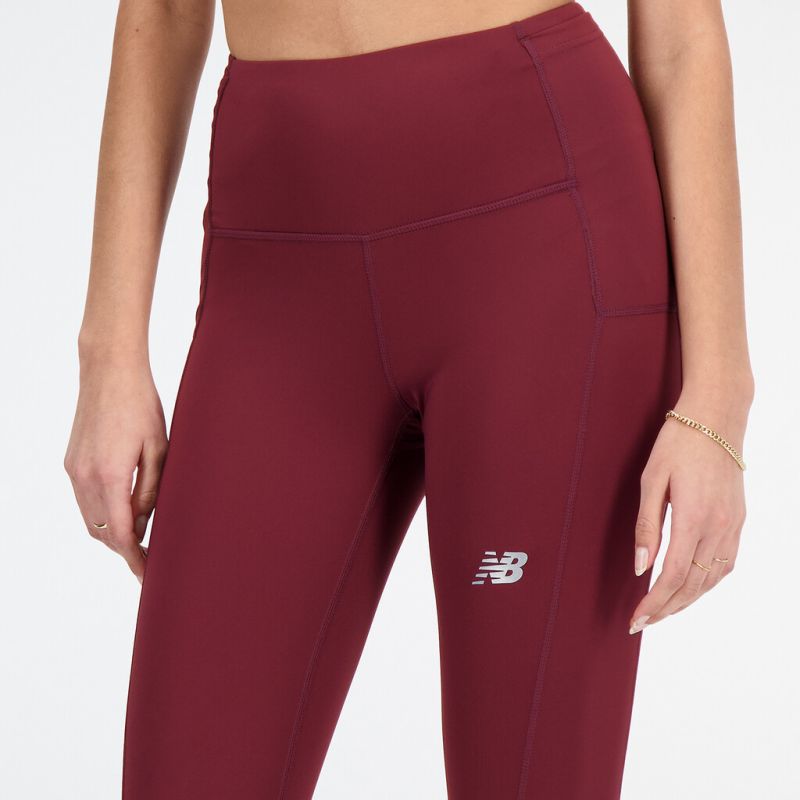 Leggings Accelerate Pacer nb burgundy