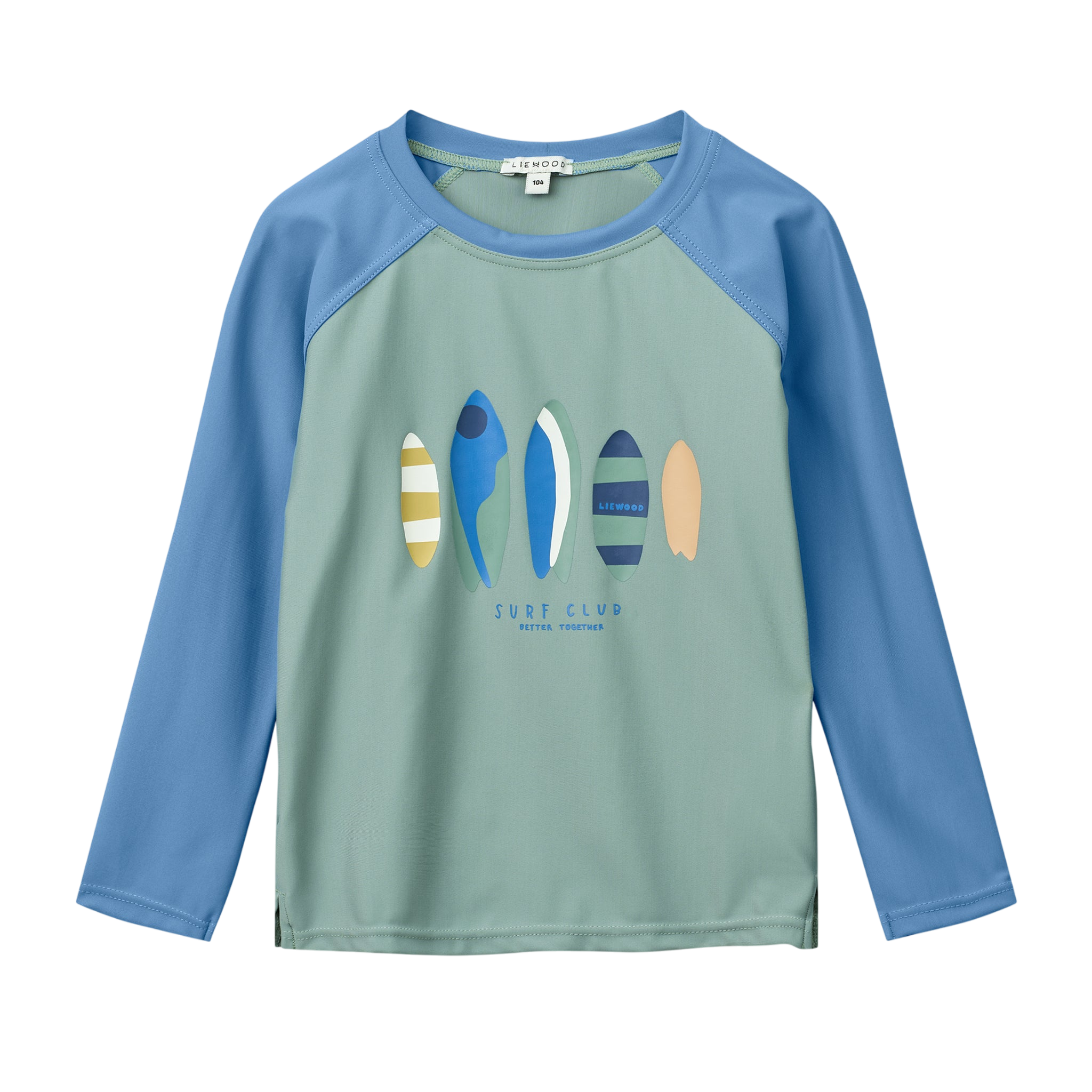 Maillot de bain UV Noah Placement Tee Boards Light peppermint