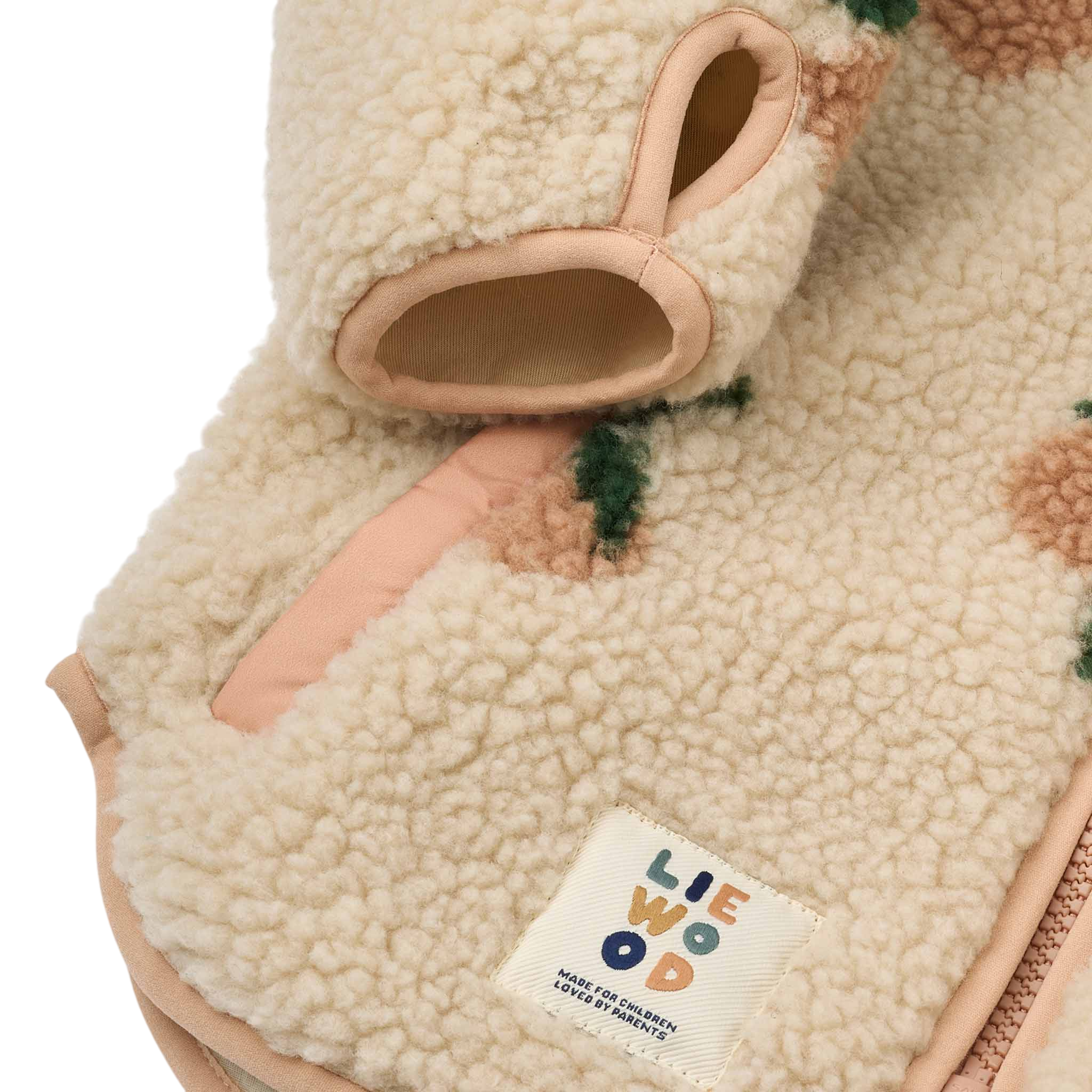 Nolan Pile Jacket peach/sea shell